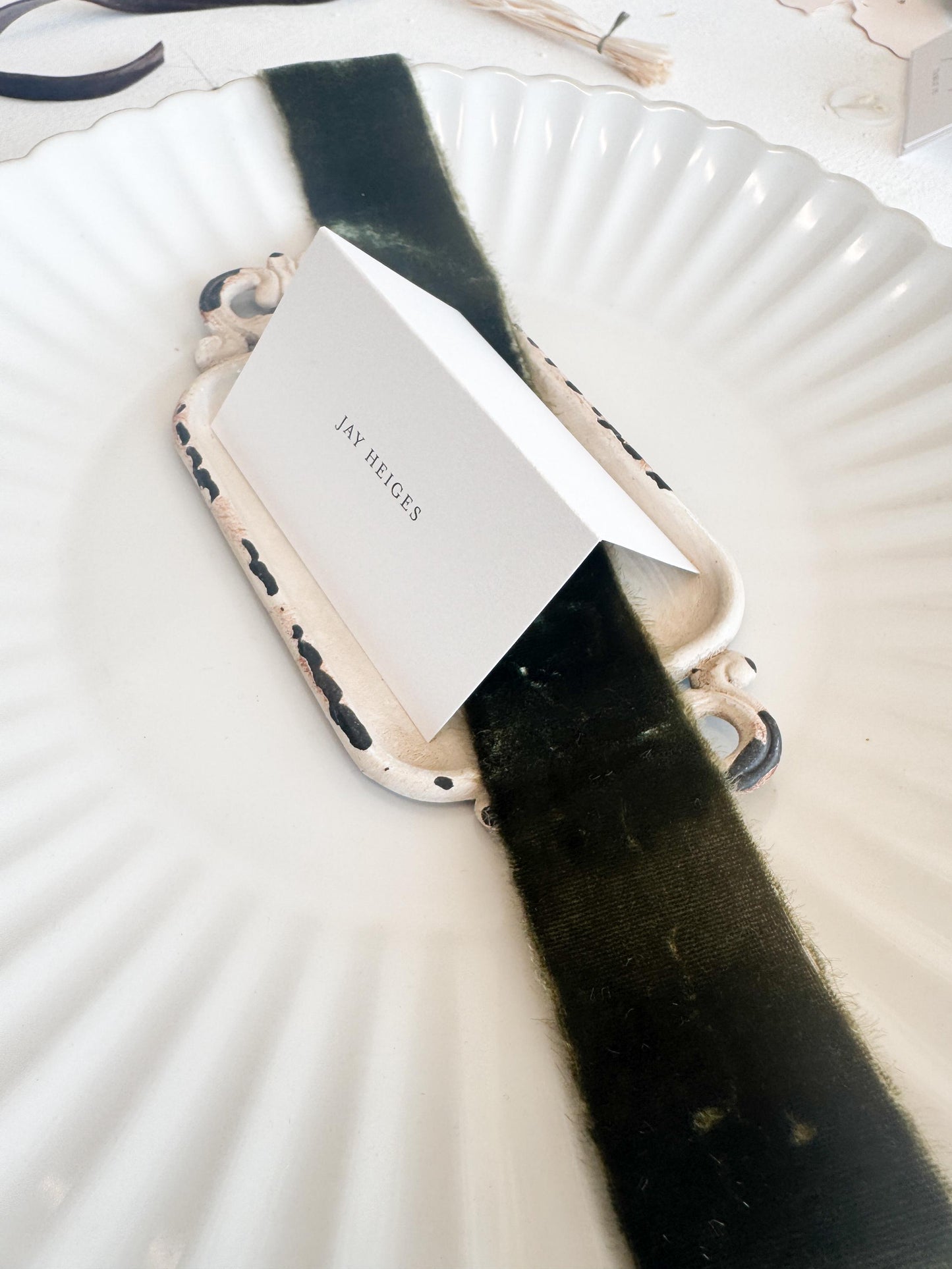 Printed Name Cards | Escort Cards | Tented PlaceCards | Style 312