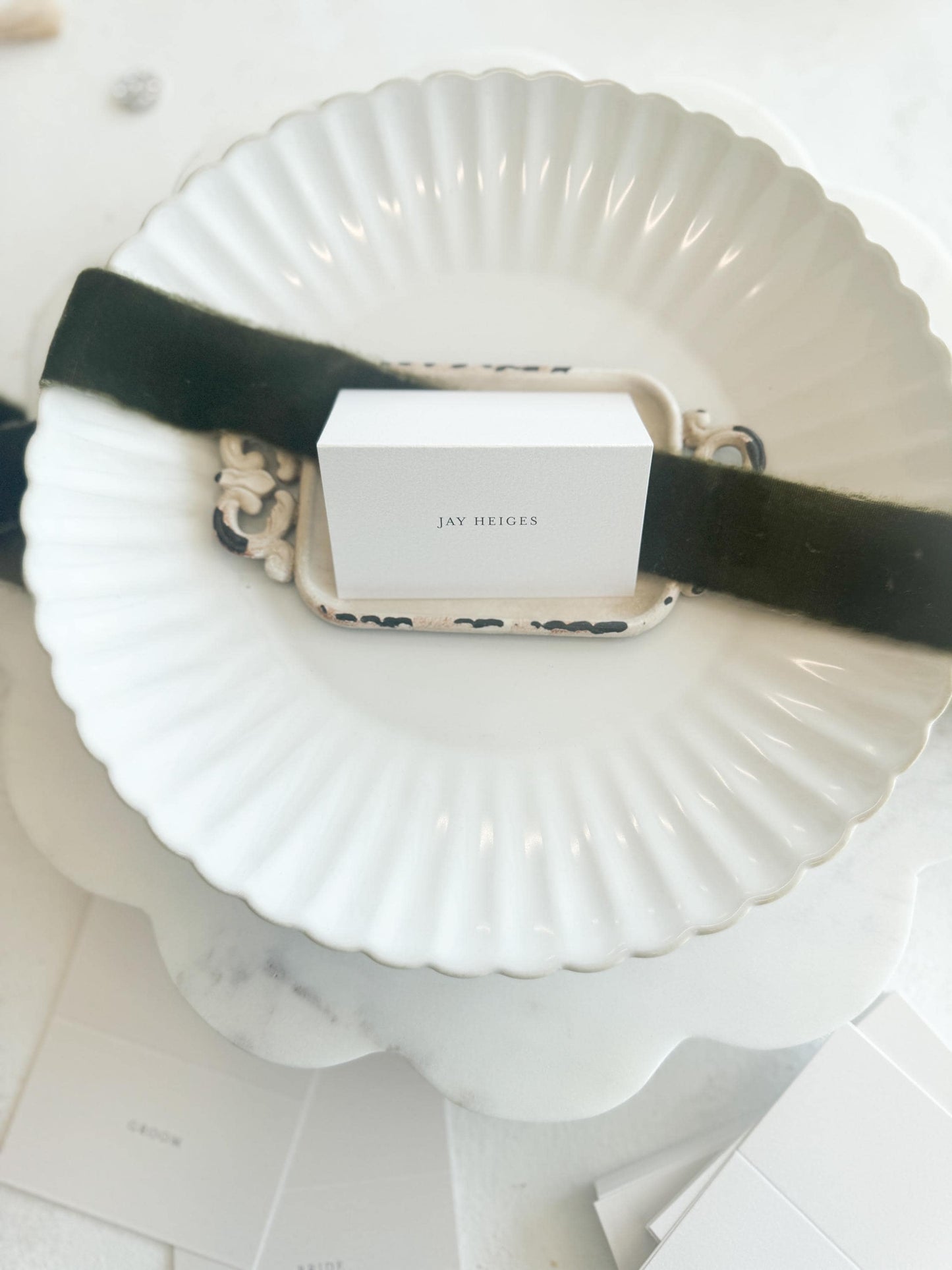 Printed Name Cards | Escort Cards | Tented PlaceCards | Style 312