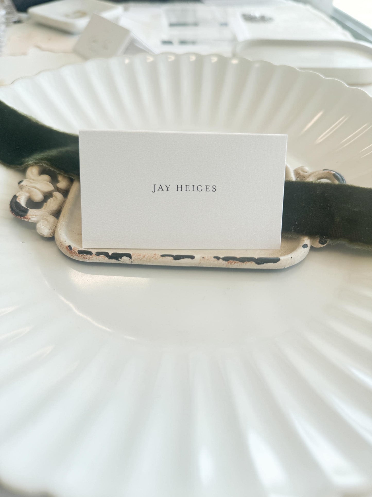 Printed Name Cards | Escort Cards | Tented PlaceCards | Style 312
