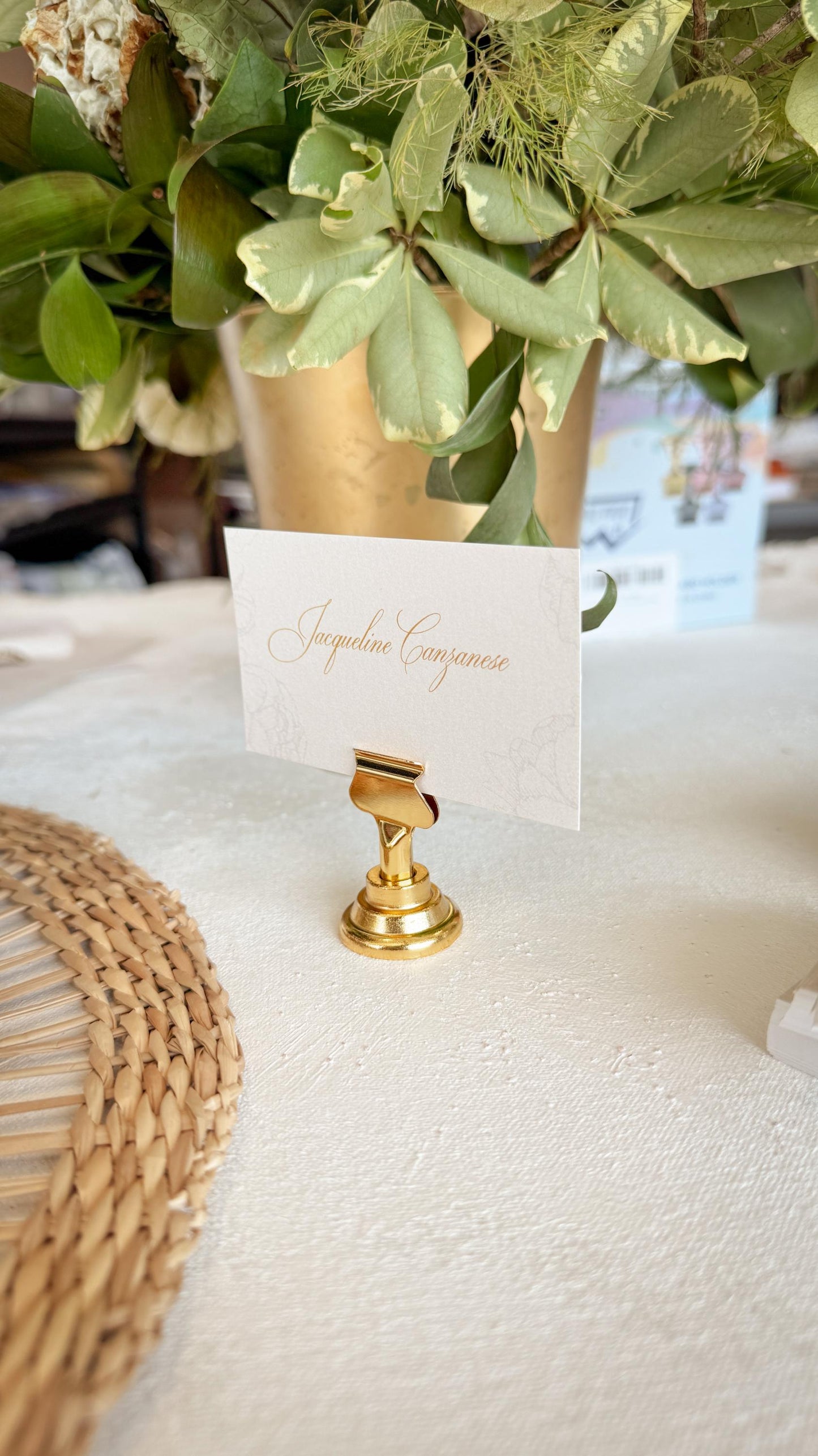Printed Name Cards | Escort Cards | PlaceCards | Style 777