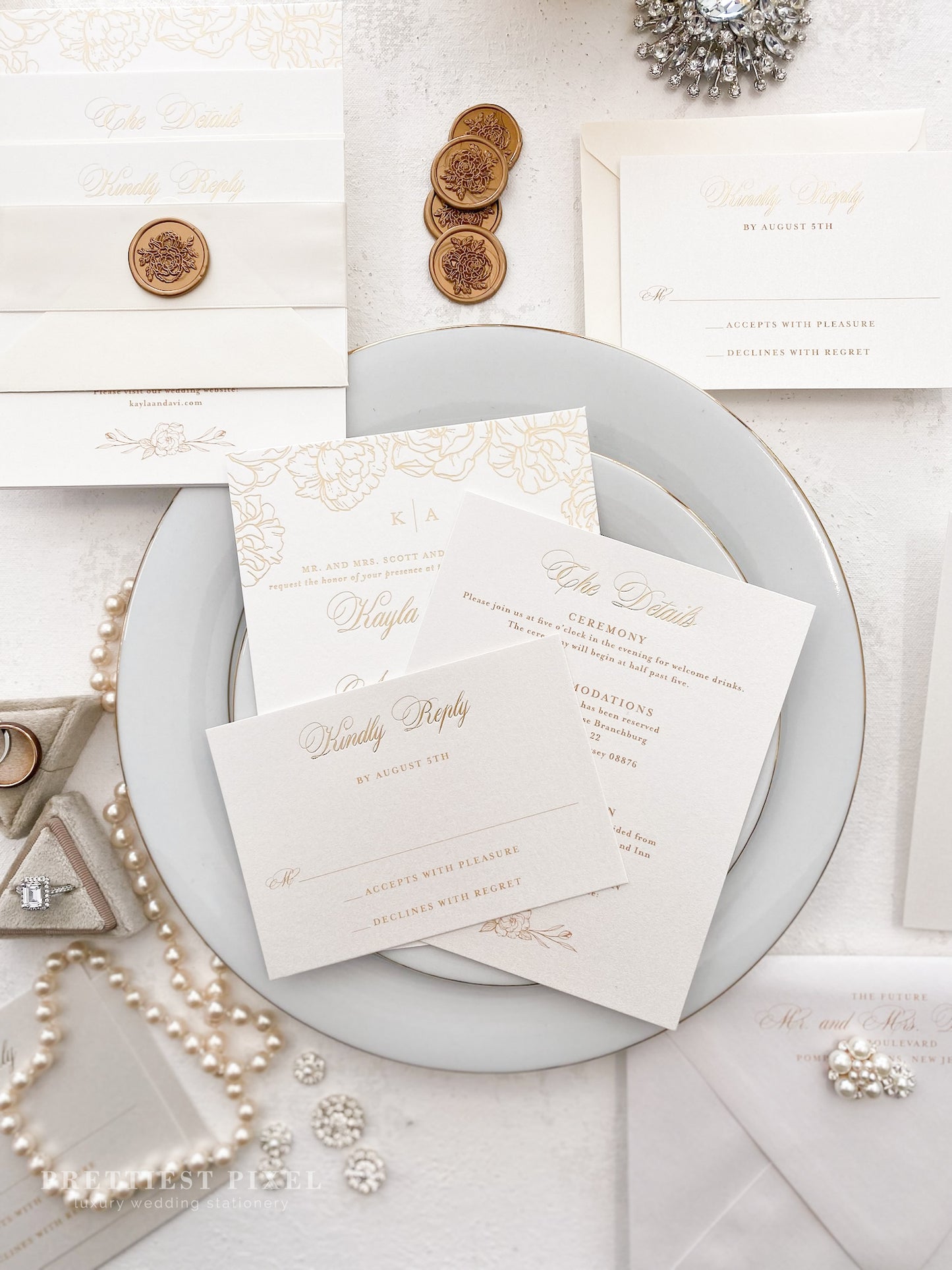 a table topped with a plate of food and cards