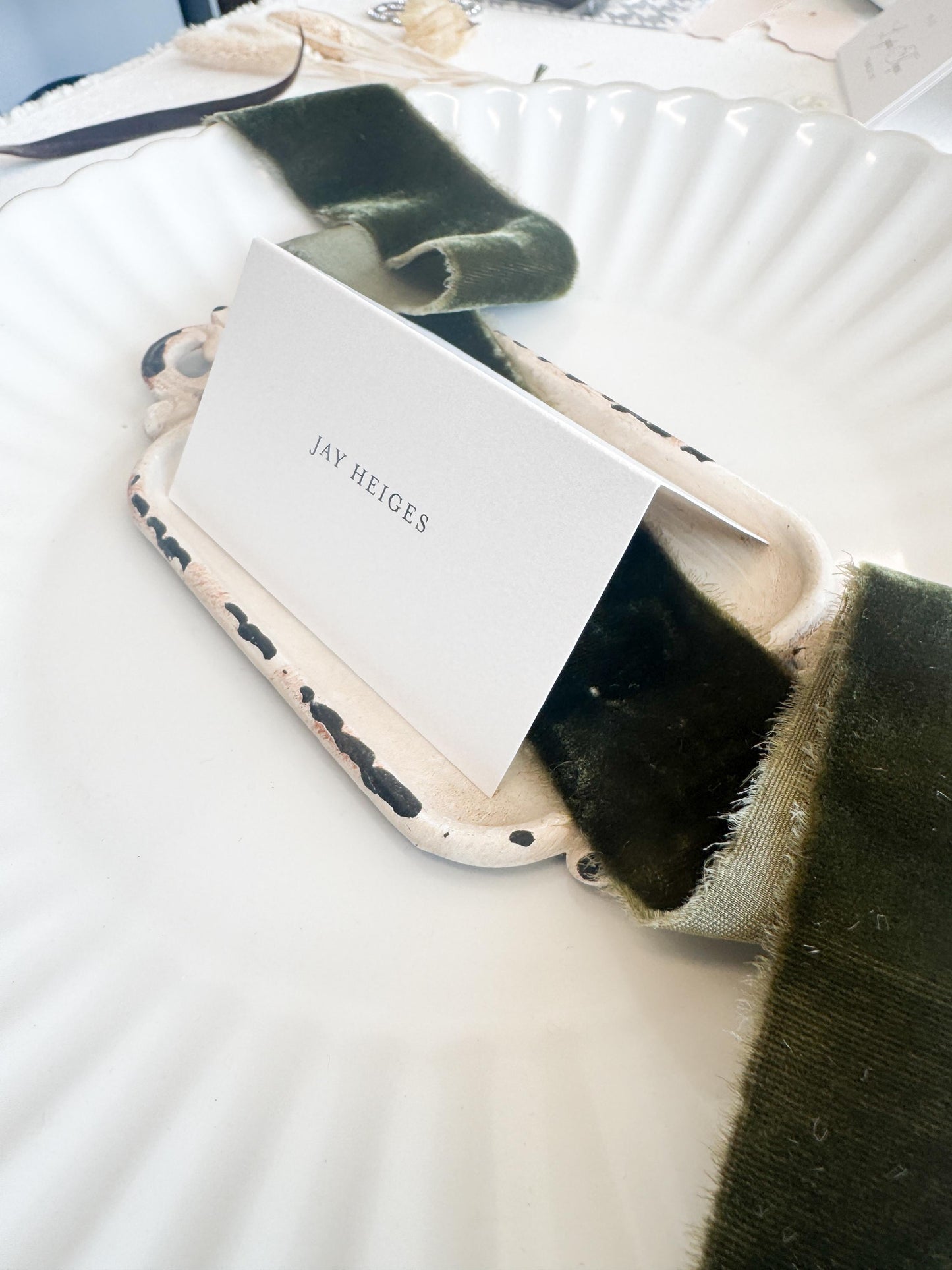 Printed Name Cards | Escort Cards | Tented PlaceCards | Style 312