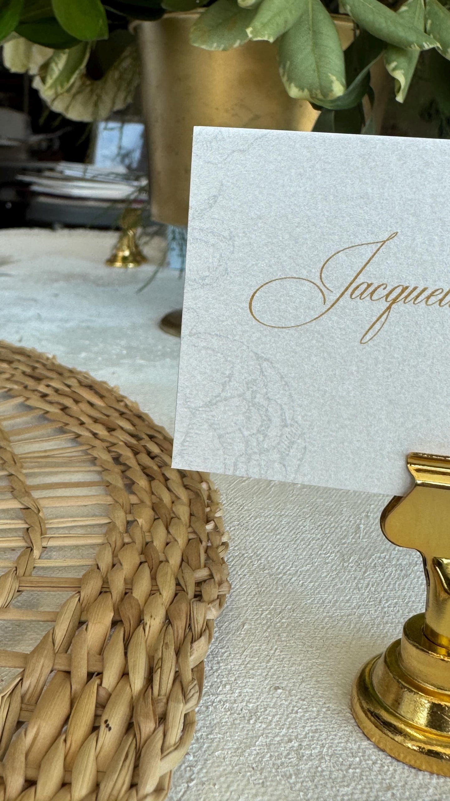 Printed Name Cards | Escort Cards | PlaceCards | Style 777