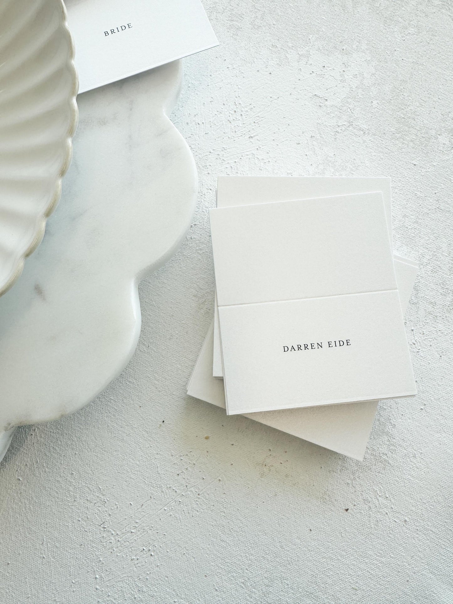 Printed Name Cards | Escort Cards | Tented PlaceCards | Style 312