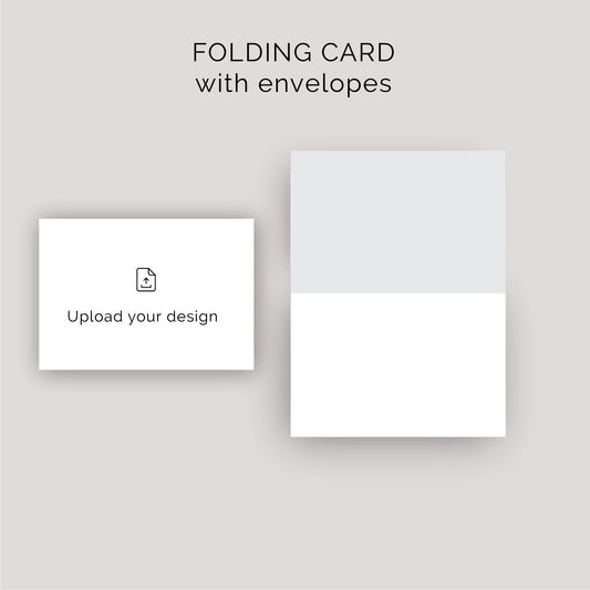 Folded Notecards - Upload Your Design