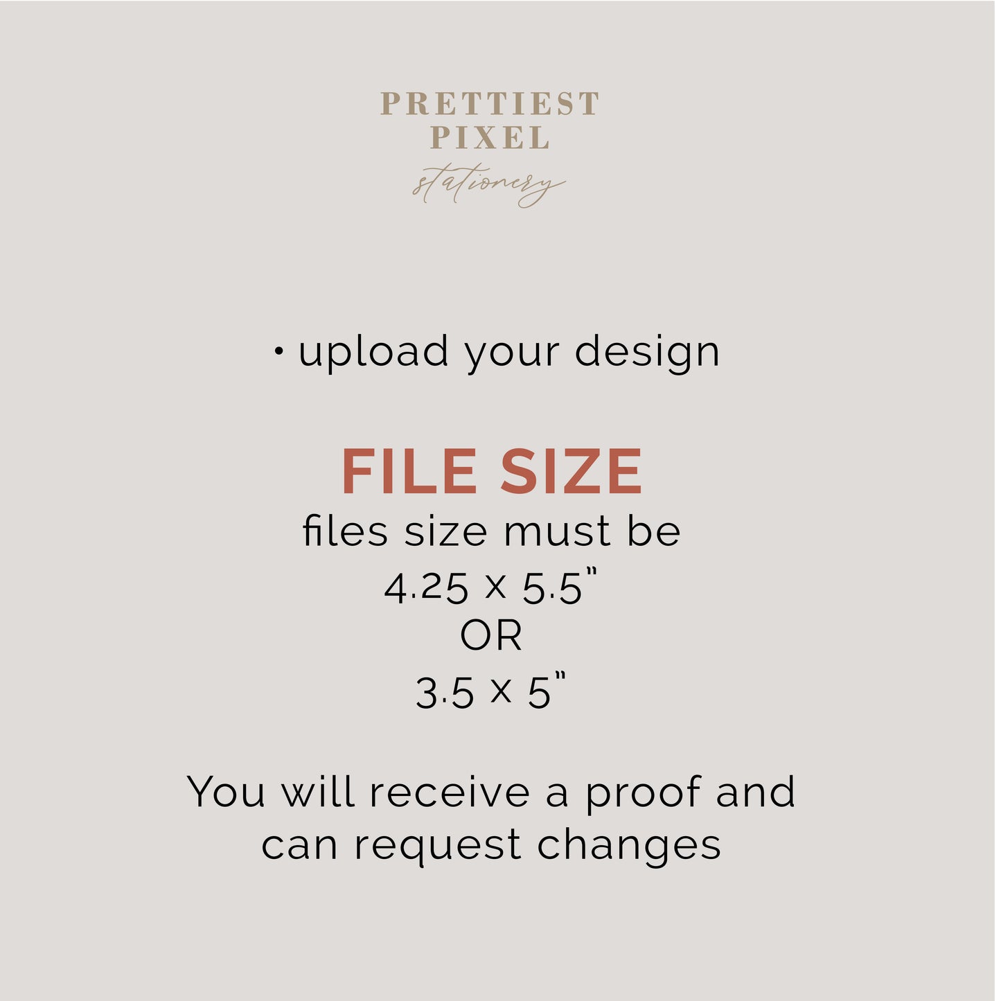 Flat Notecards - Upload Your Design