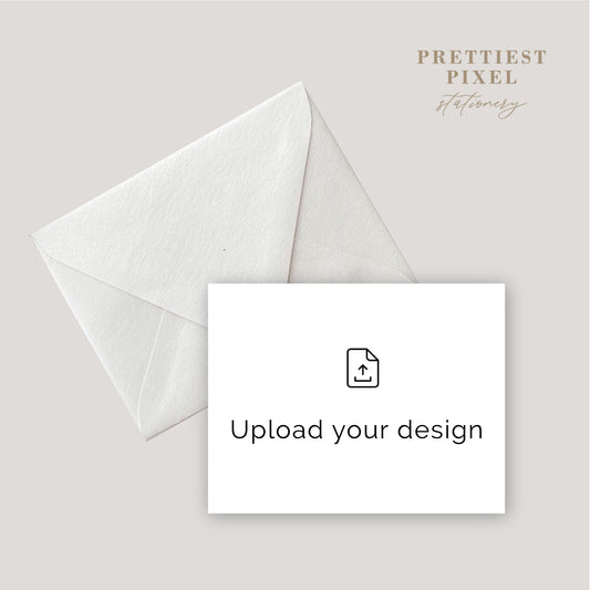 Flat Notecards - Upload Your Design