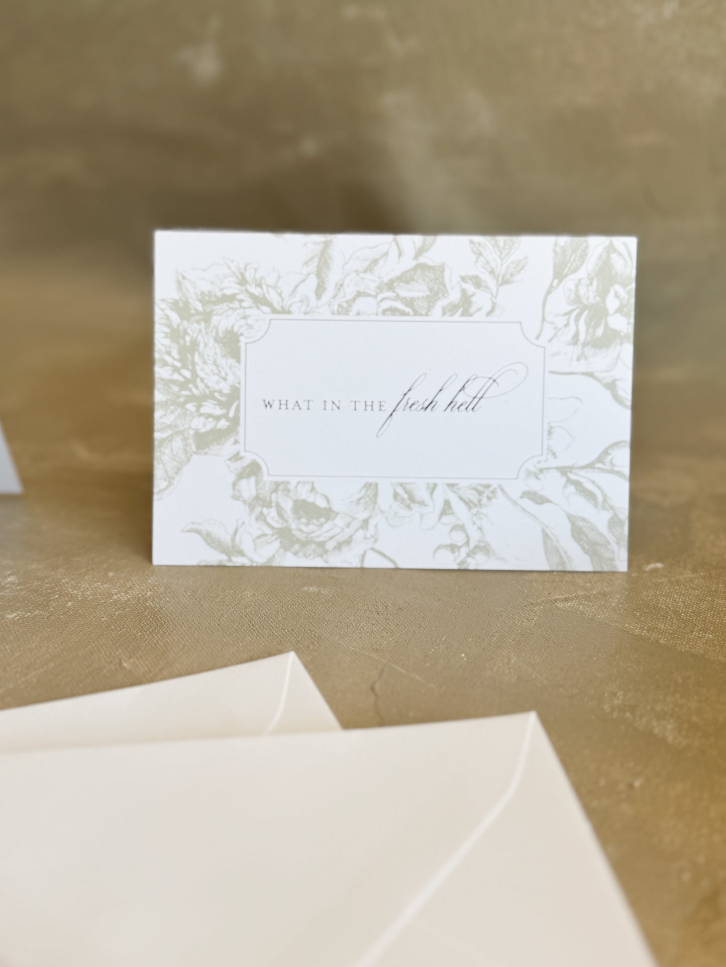 Stationery Notecard Gift Set - Fresh Hell, A Four Letter Collection