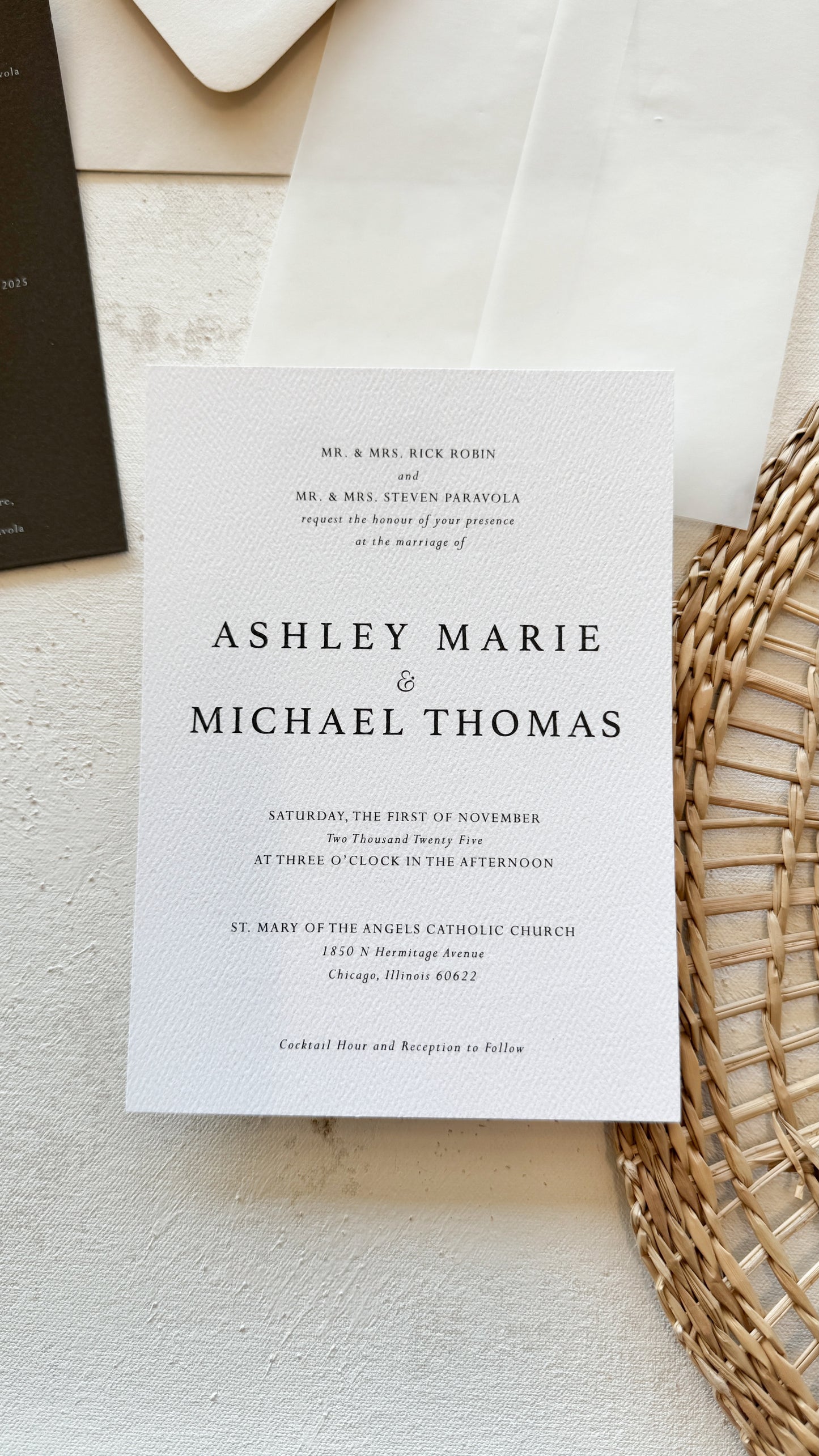 Digitally Printed Wedding Invitations | Style 1588