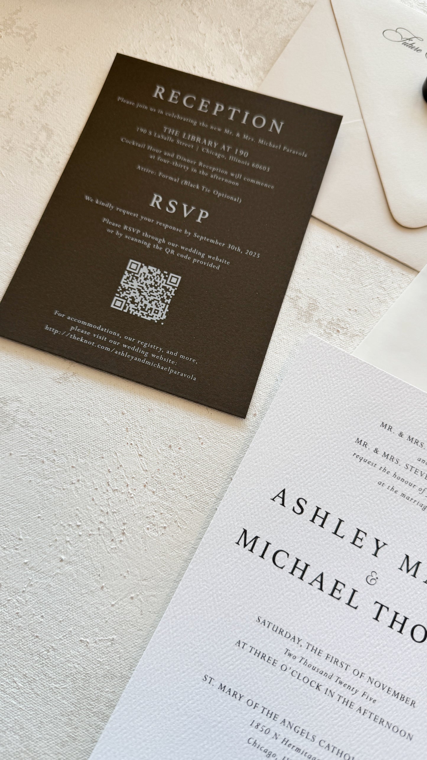 Digitally Printed Wedding Invitations | Style 1588