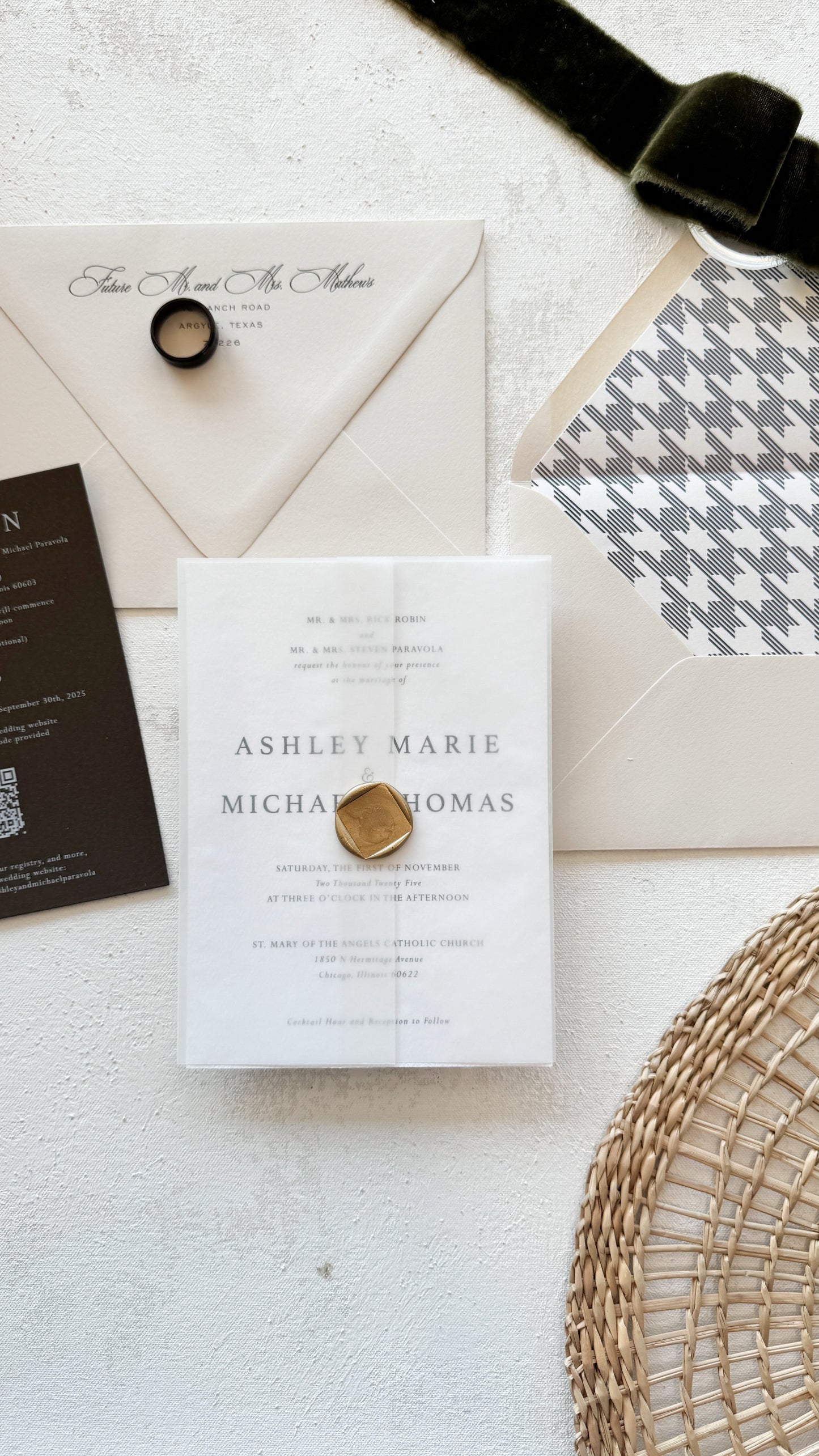 Digitally Printed Wedding Invitations | Style 1588
