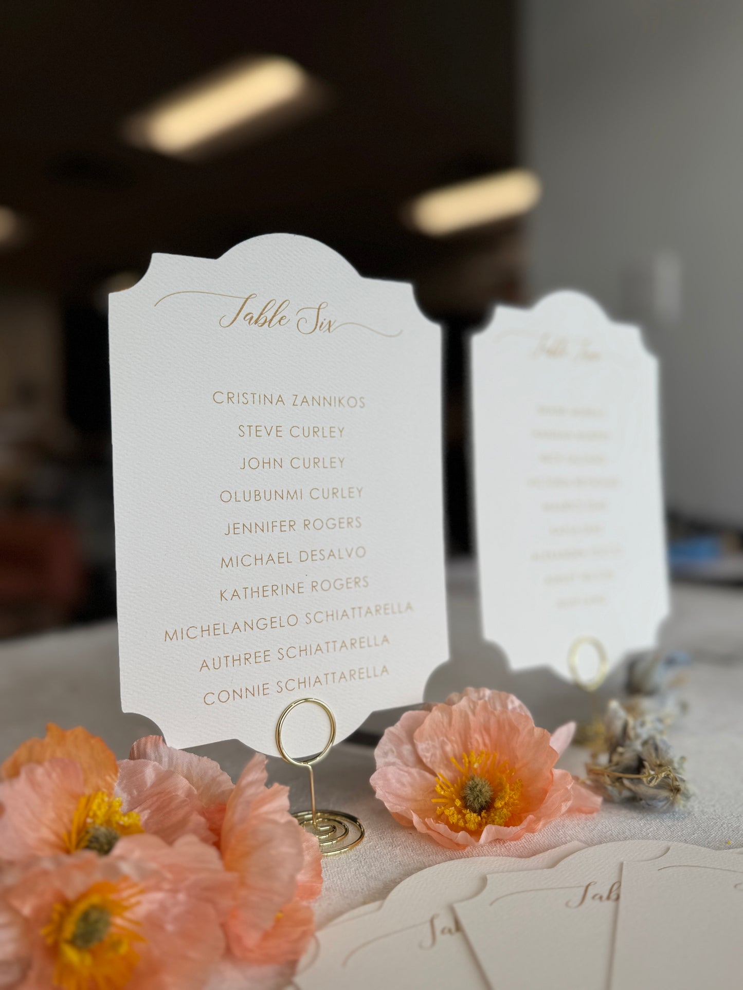 Seating Chart PRINTED - Style 40