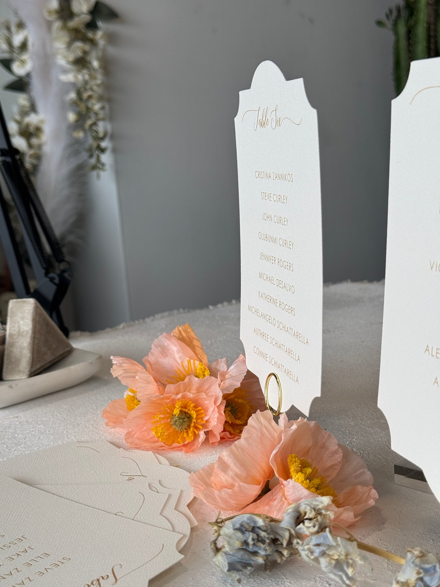 Seating Chart PRINTED - Style 40