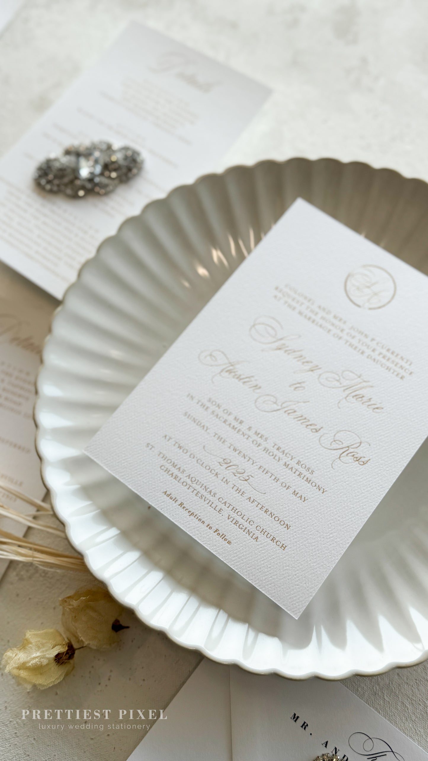 Foil Wedding Invitations | Style 2427