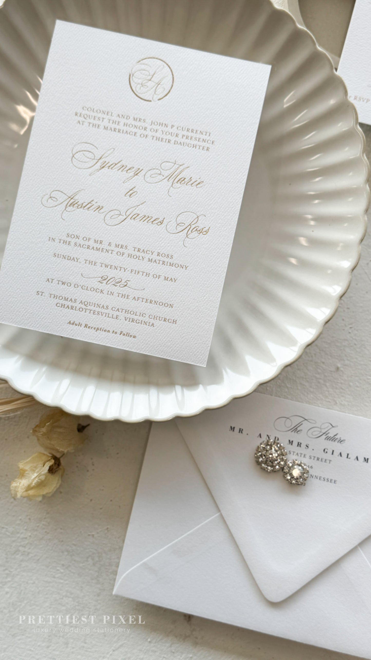 Foil Wedding Invitations | Style 2427
