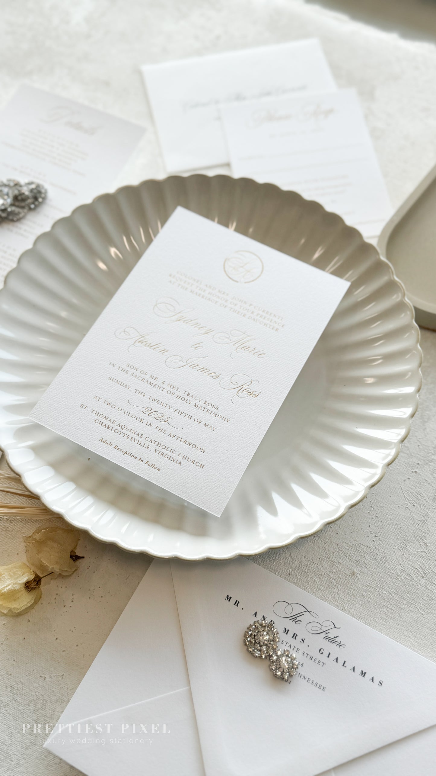 Foil Wedding Invitations | Style 2427