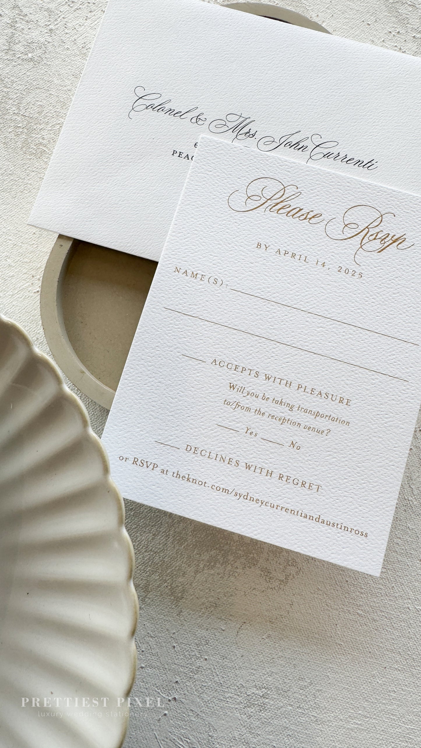 Foil Wedding Invitations | Style 2427