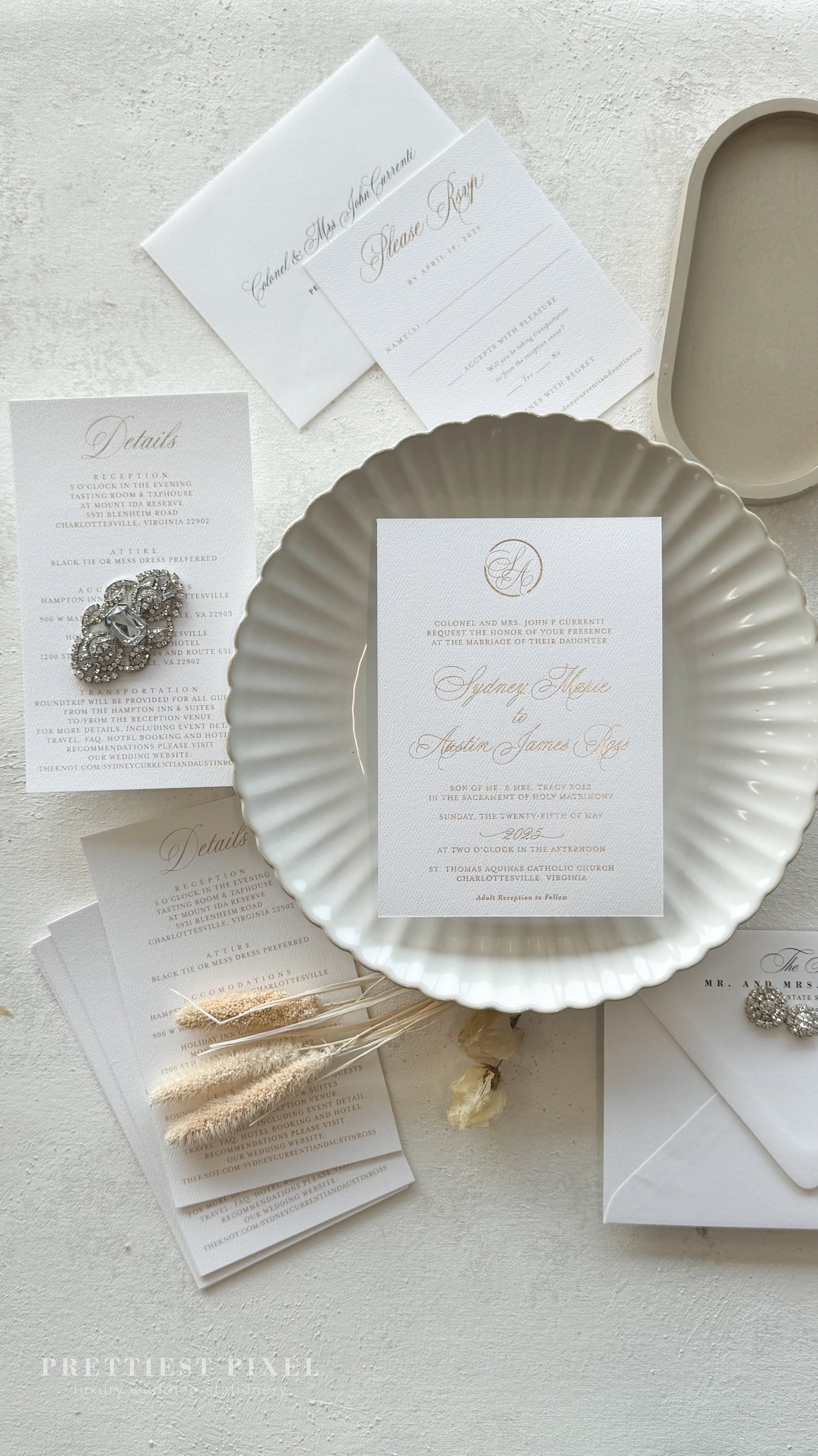 Foil Wedding Invitations | Style 2427