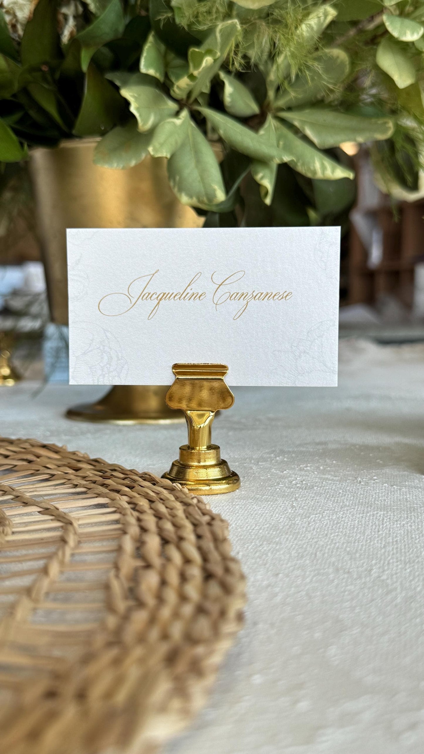 Printed Name Cards | Escort Cards | PlaceCards | Style 777