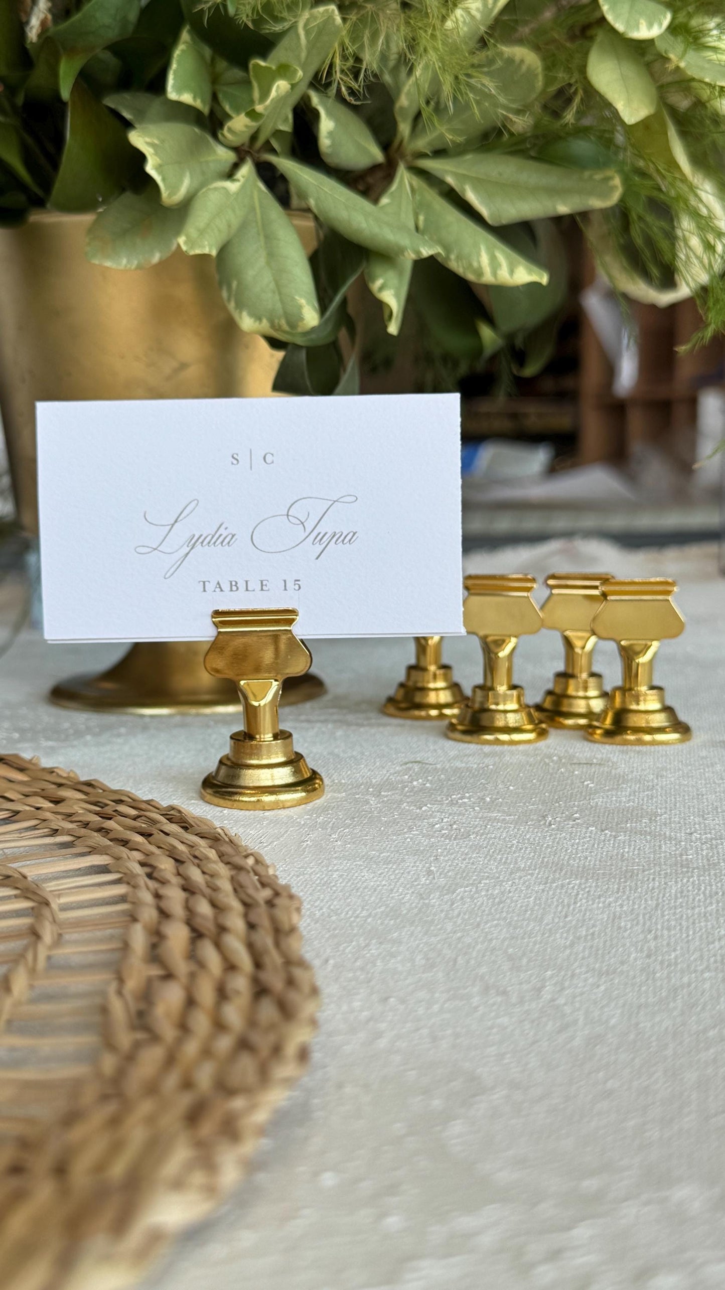 Printed Name Cards | Escort Cards | PlaceCards | Style 777