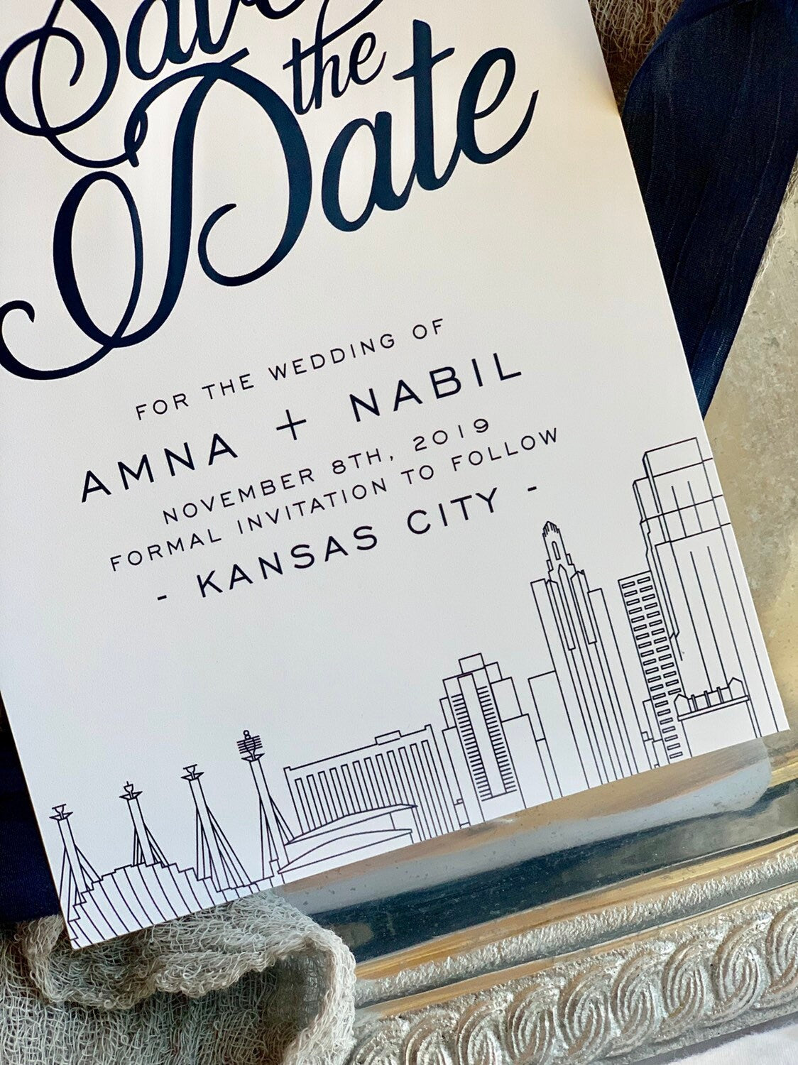 Save the Date Cards with Envelopes - Style 183