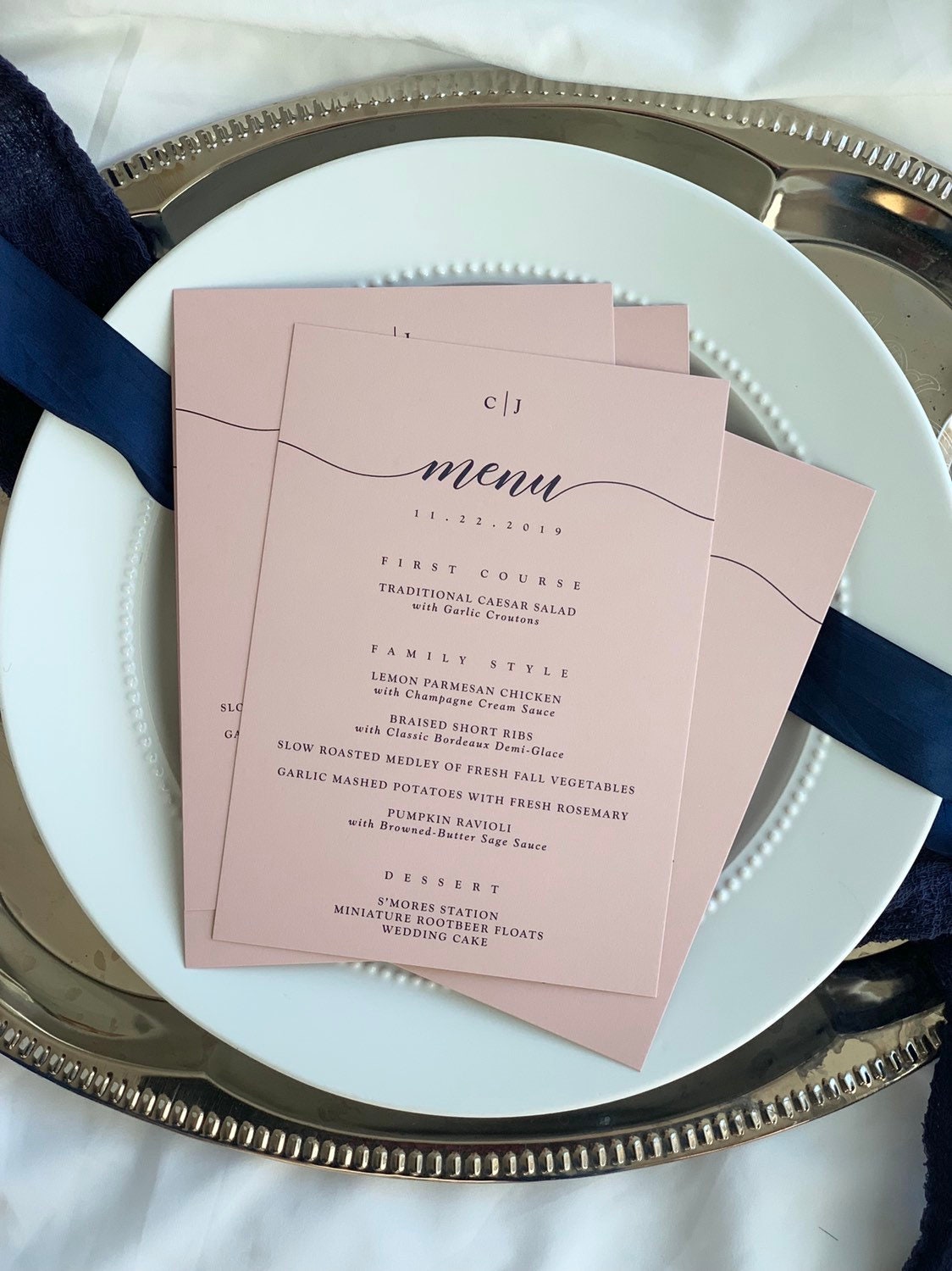 Wedding Menu | We print your design