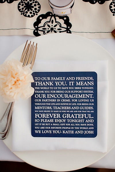 Wedding Thank You Card | Style 28