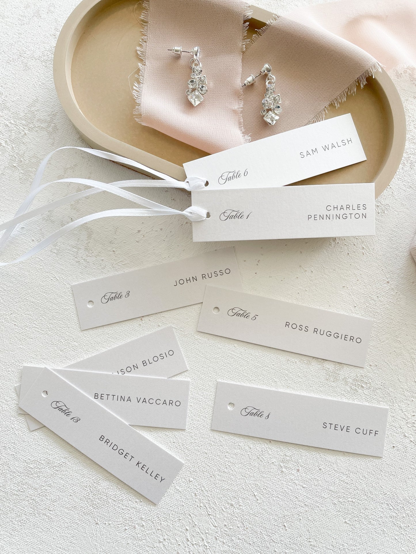 Wedding Name Tags | Style 218