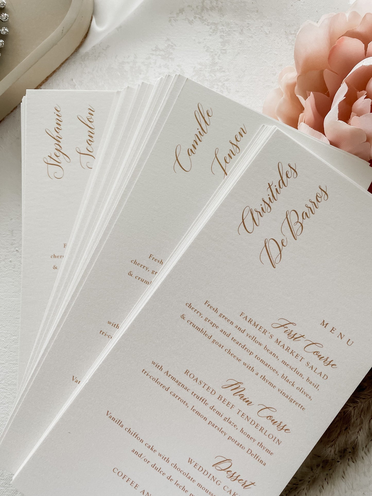 Wedding Menus | Style 211