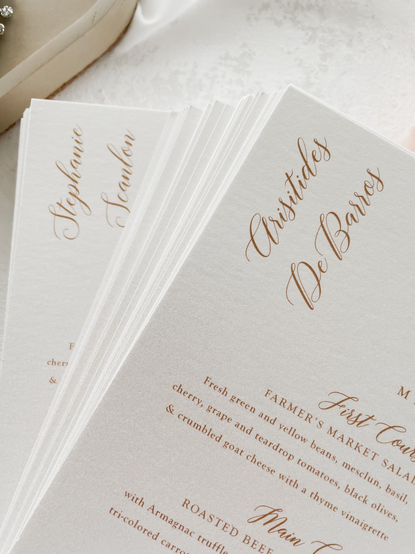 Wedding Menus | Style 211