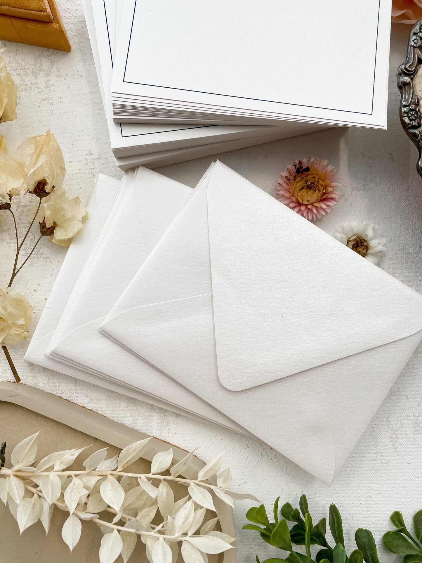 Personalized Notecard with Envelopes | Set of 50 - Style 22