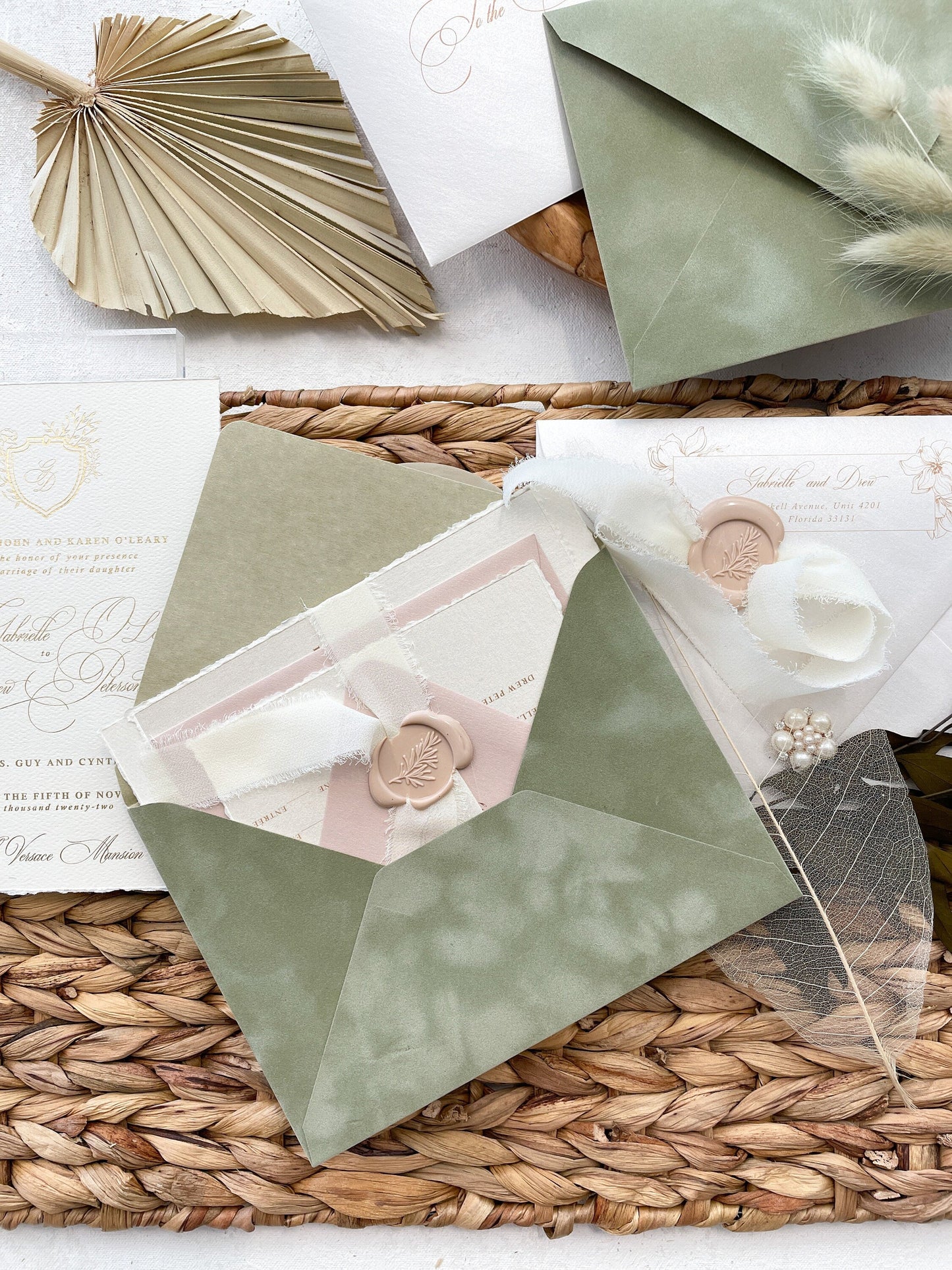 Velvet Wedding Invitations | Style 277