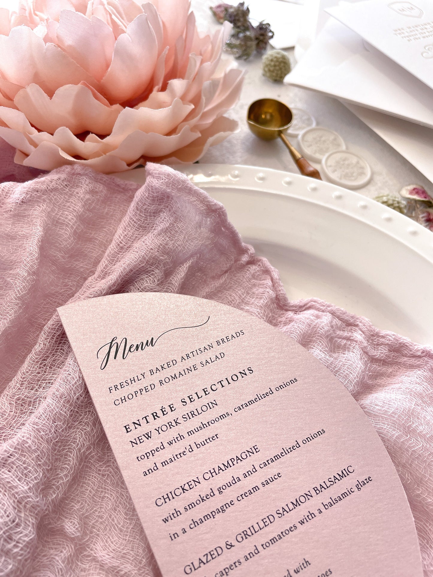 Half Circle Menu - Style 74