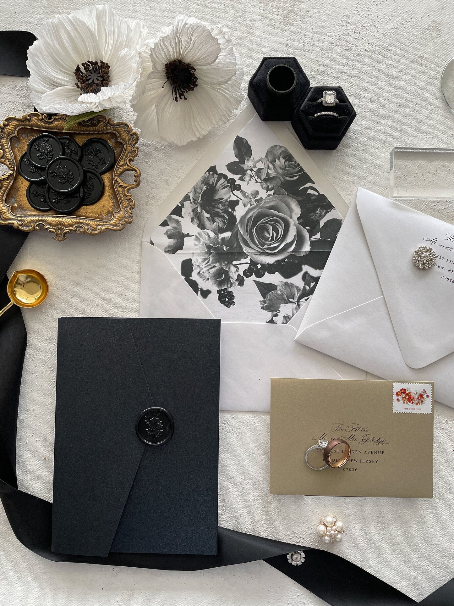 Luxury Acrylic Wedding Invitation | Style 303