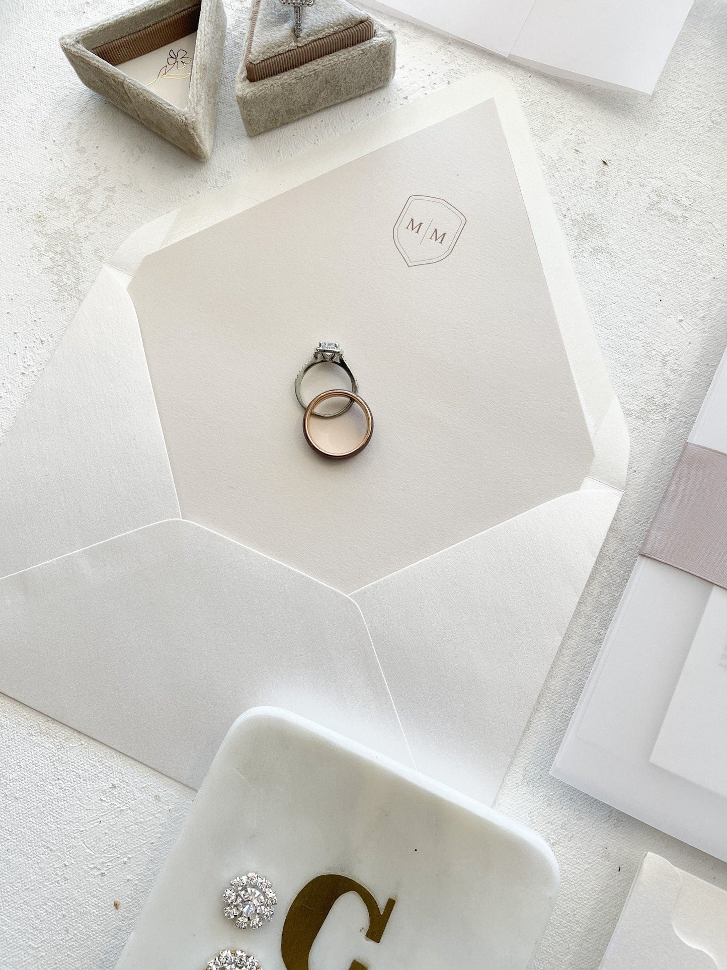 Letterpress Wedding Invitations | Style 333