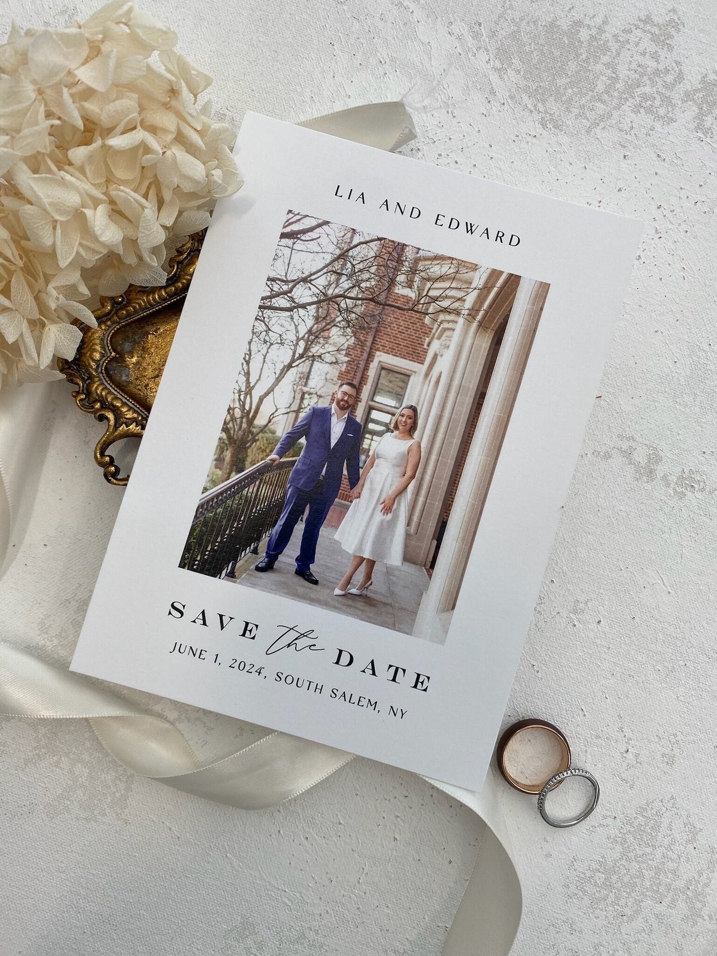 Save the Date Cards with Envelopes Cards - Style 177