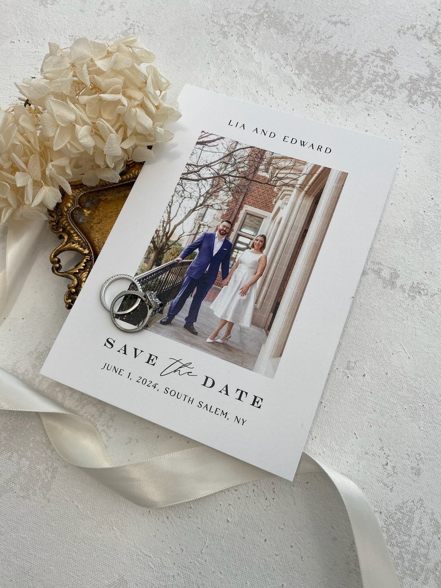 Save the Date Cards with Envelopes Cards - Style 177