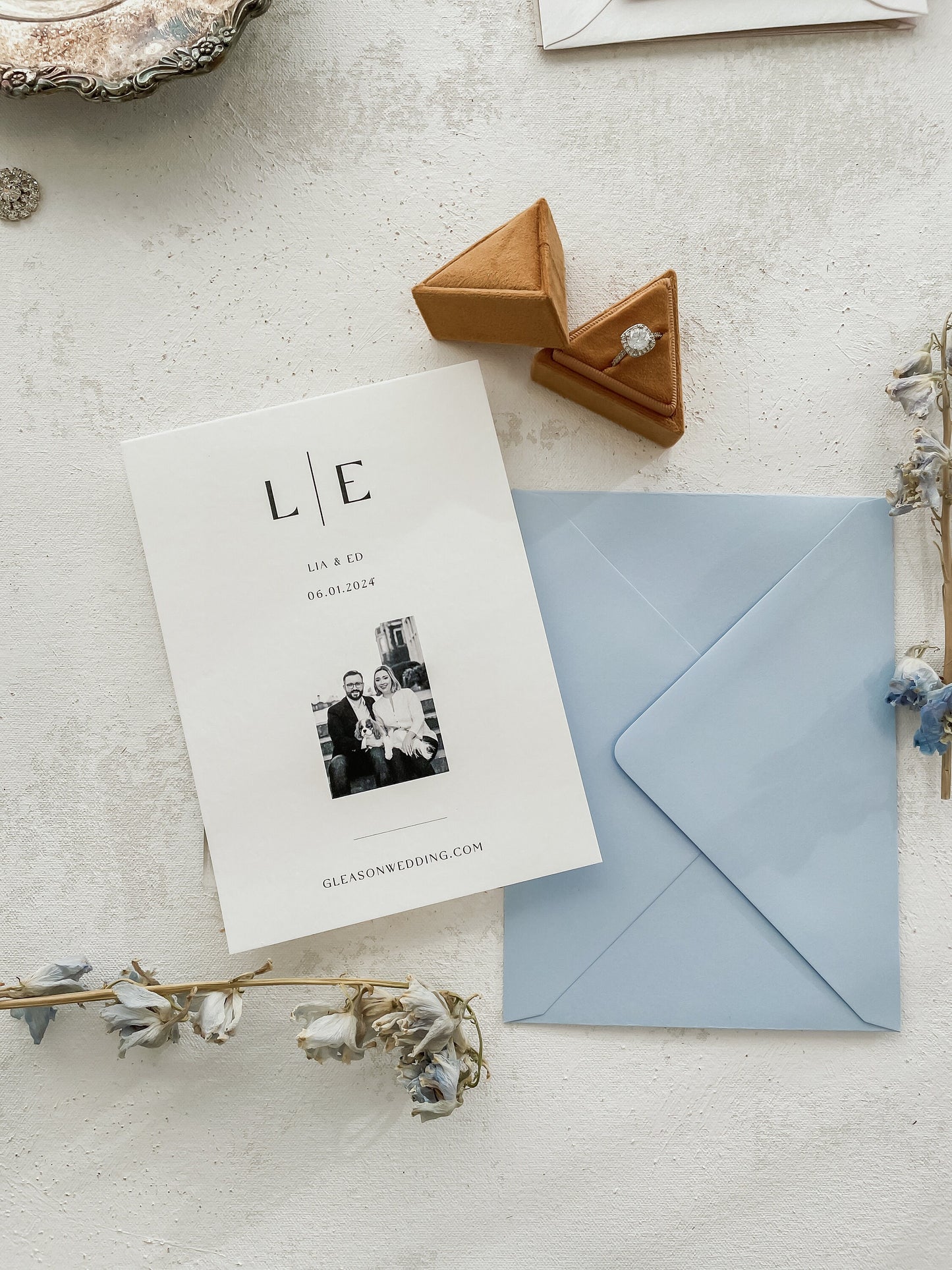 Save the Date Cards with Envelopes - Style 22