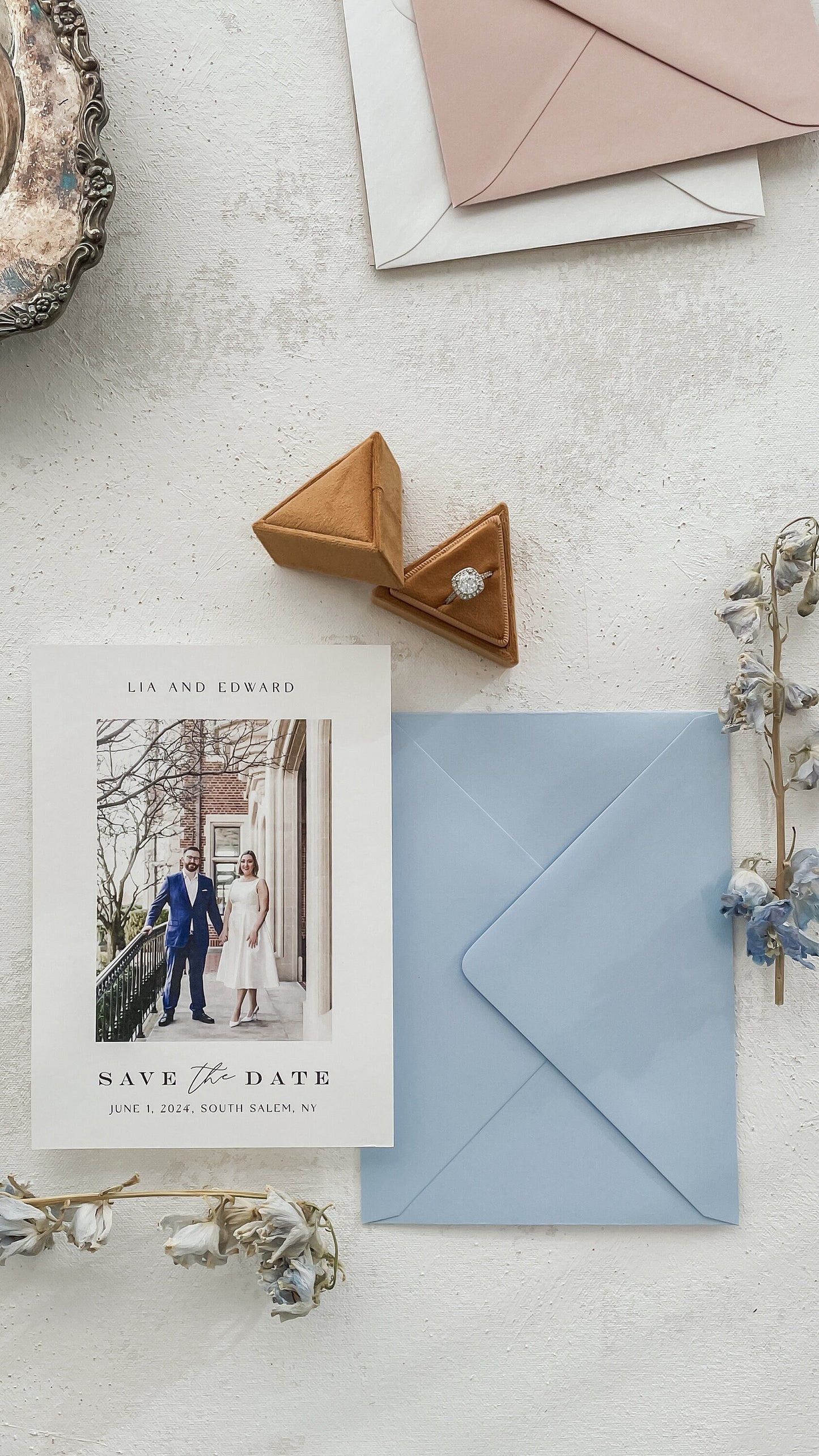 Save the Date Cards with Envelopes - Style 22