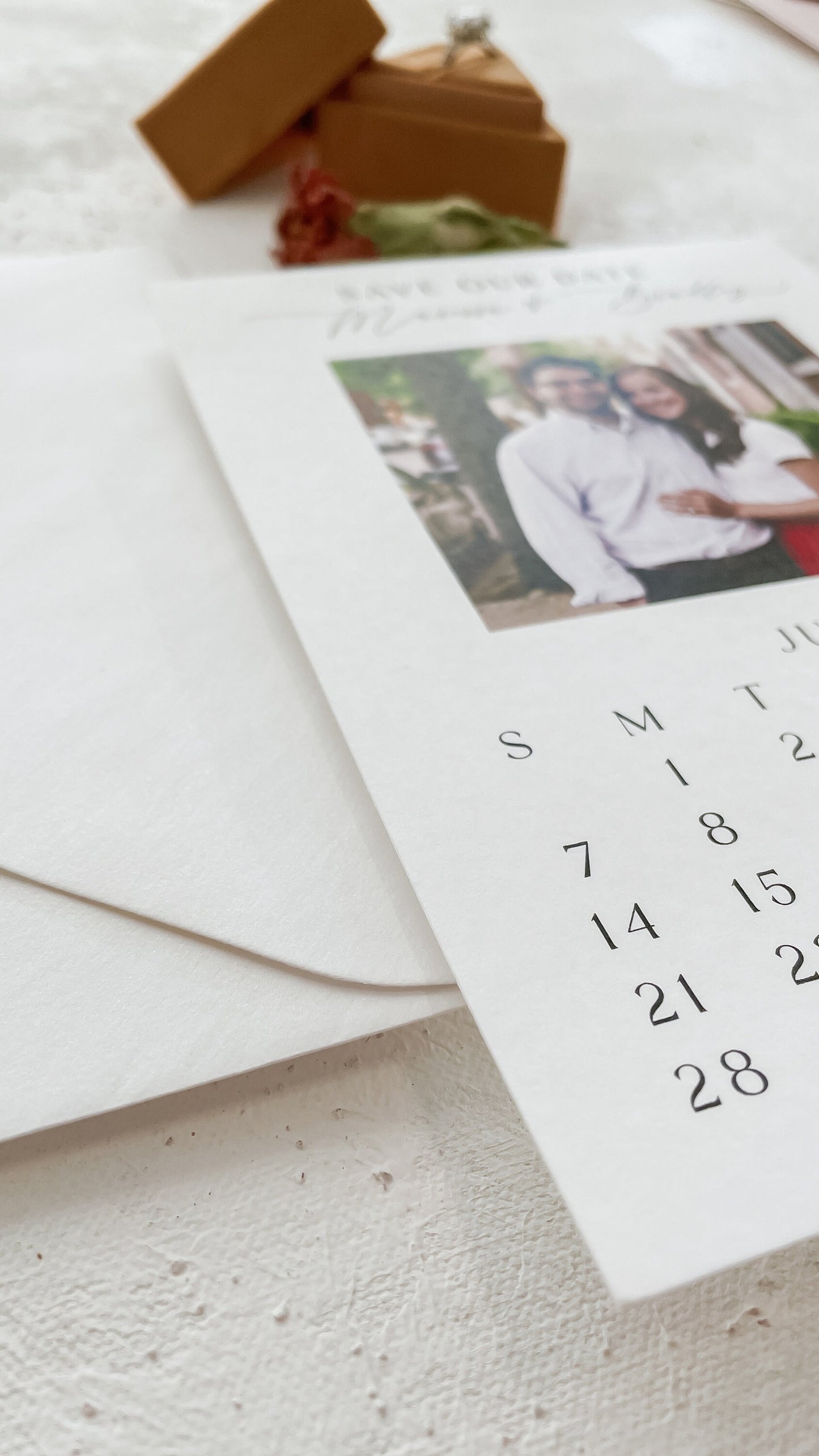 Save the Date Cards with Envelopes - Style 41