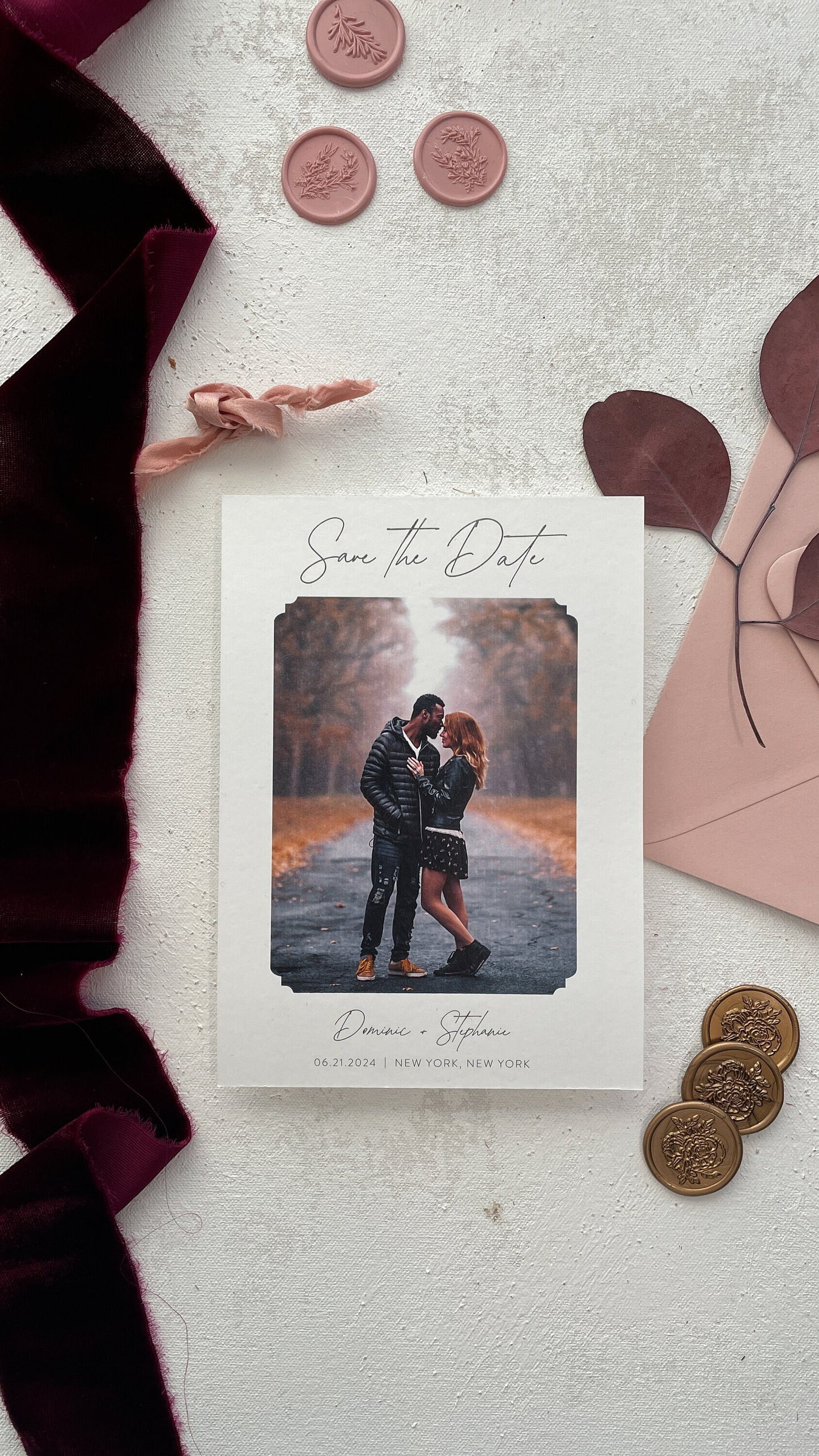 Save the Date Cards with Envelopes - Style - 22