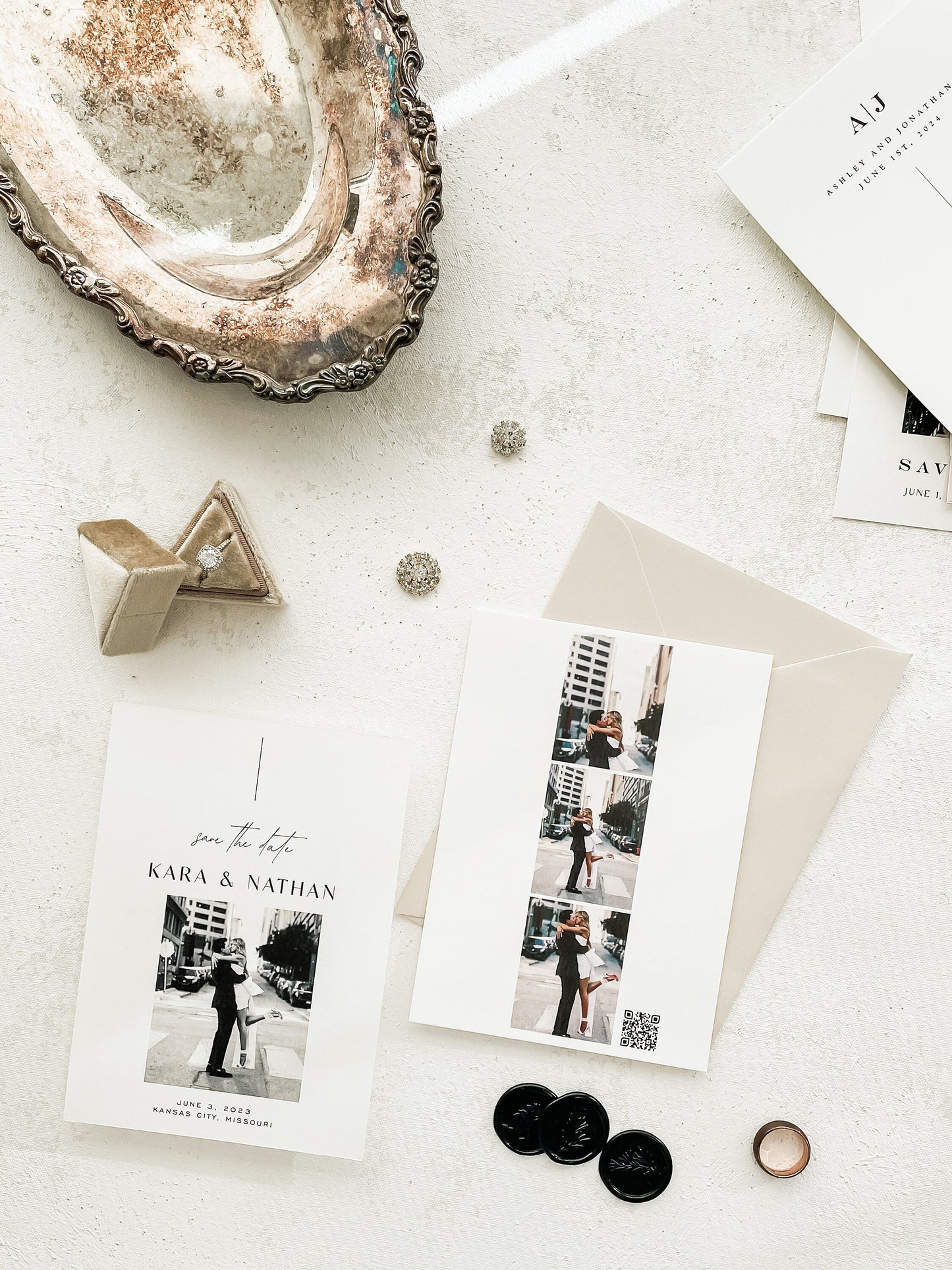 Save the Date Cards with Envelopes - Style 20