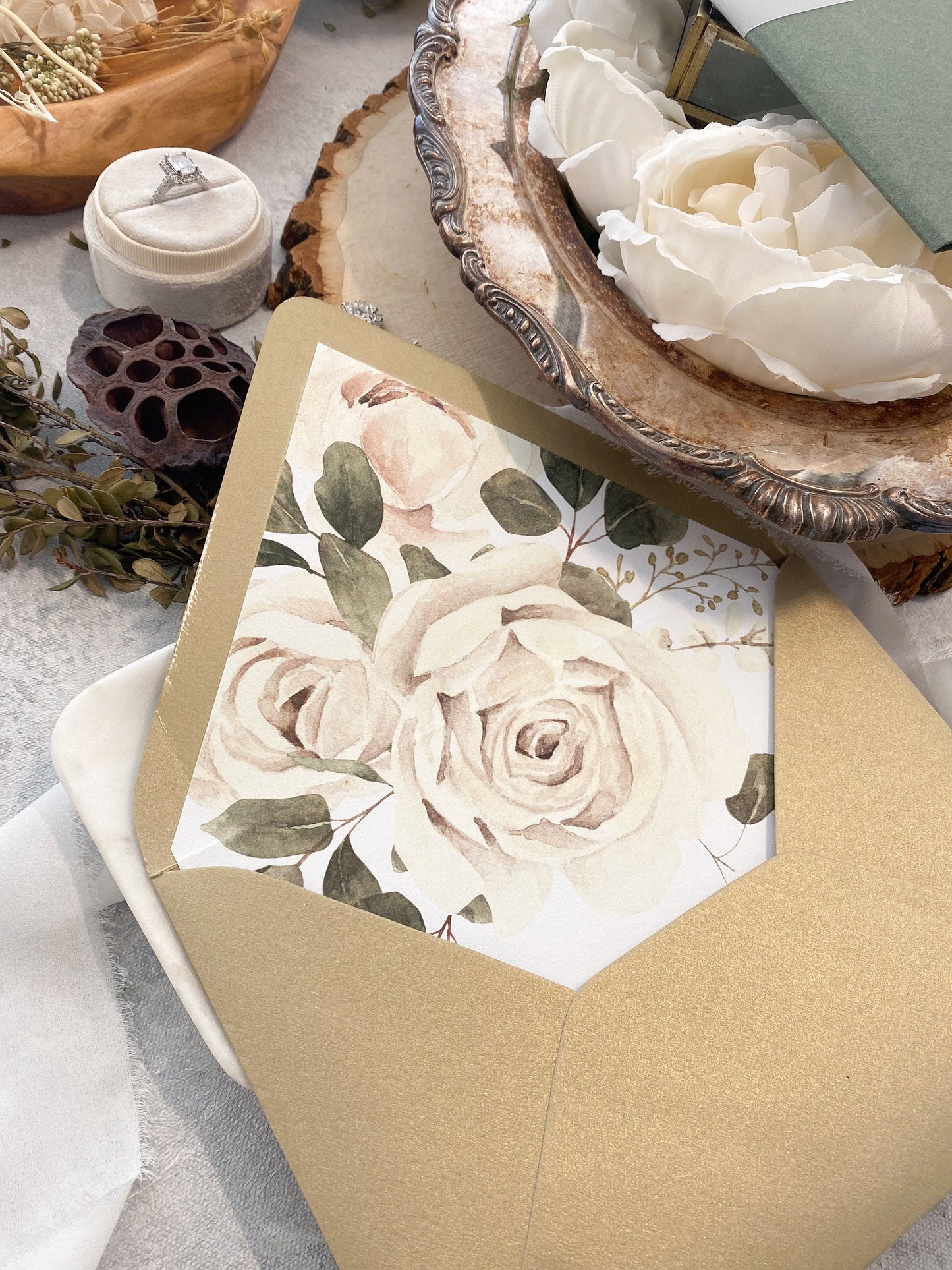 Greenery Wedding Invitation | Style 220