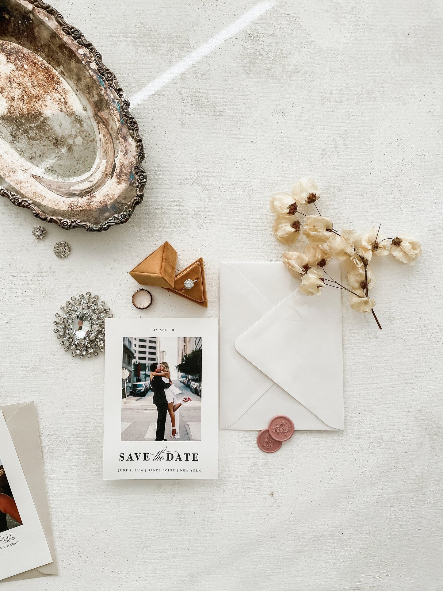 Save the Date Cards with Envelopes - Style 21