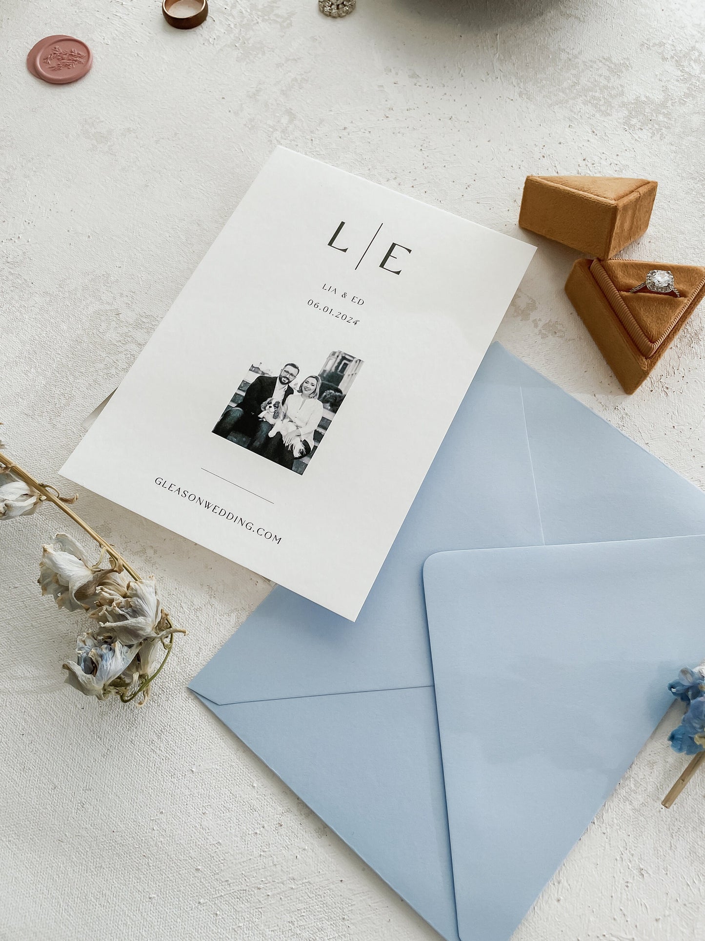 Save the Date Cards with Envelopes - Style 22