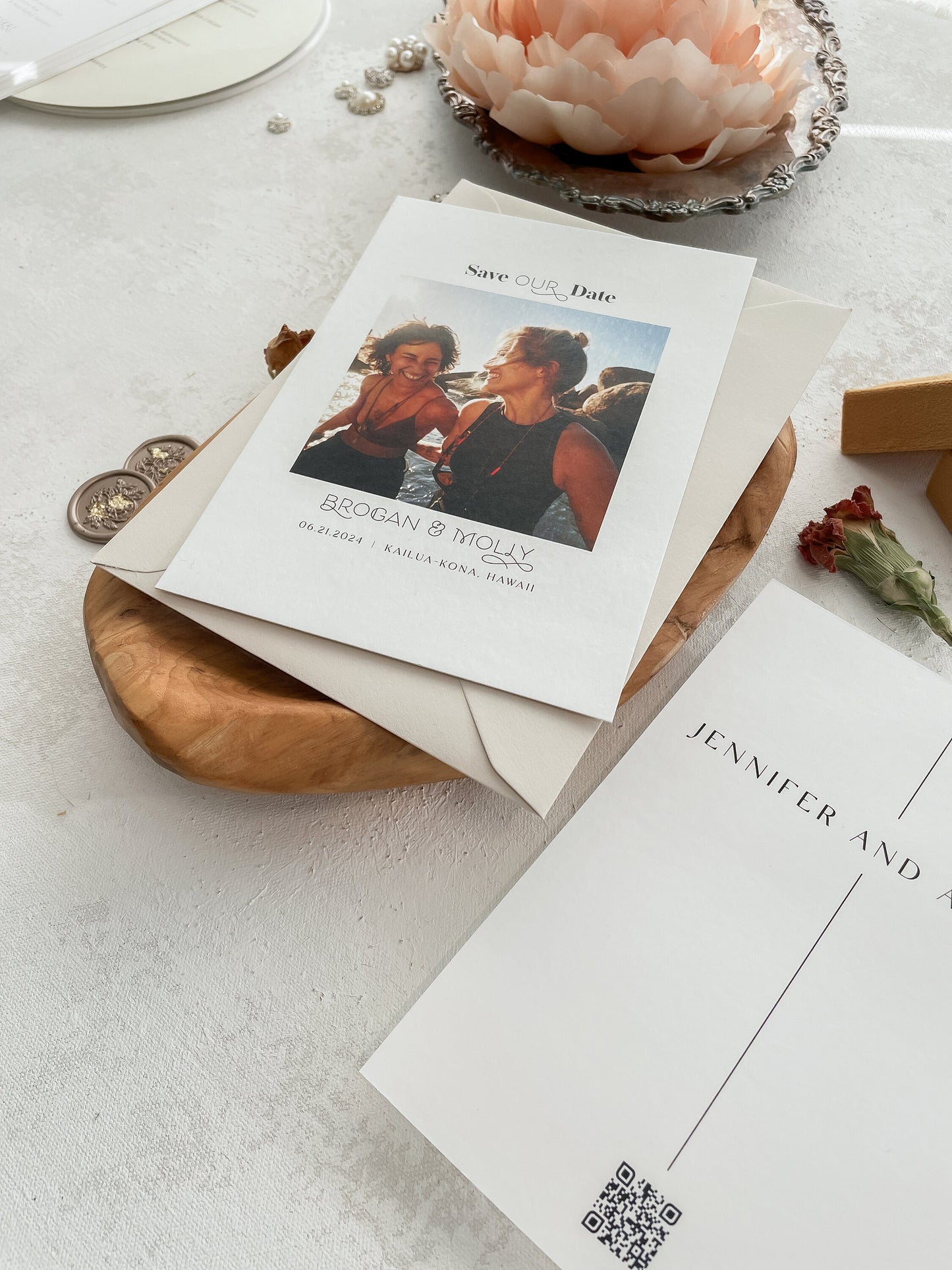 Save the Date Cards with Envelopes - Style 29