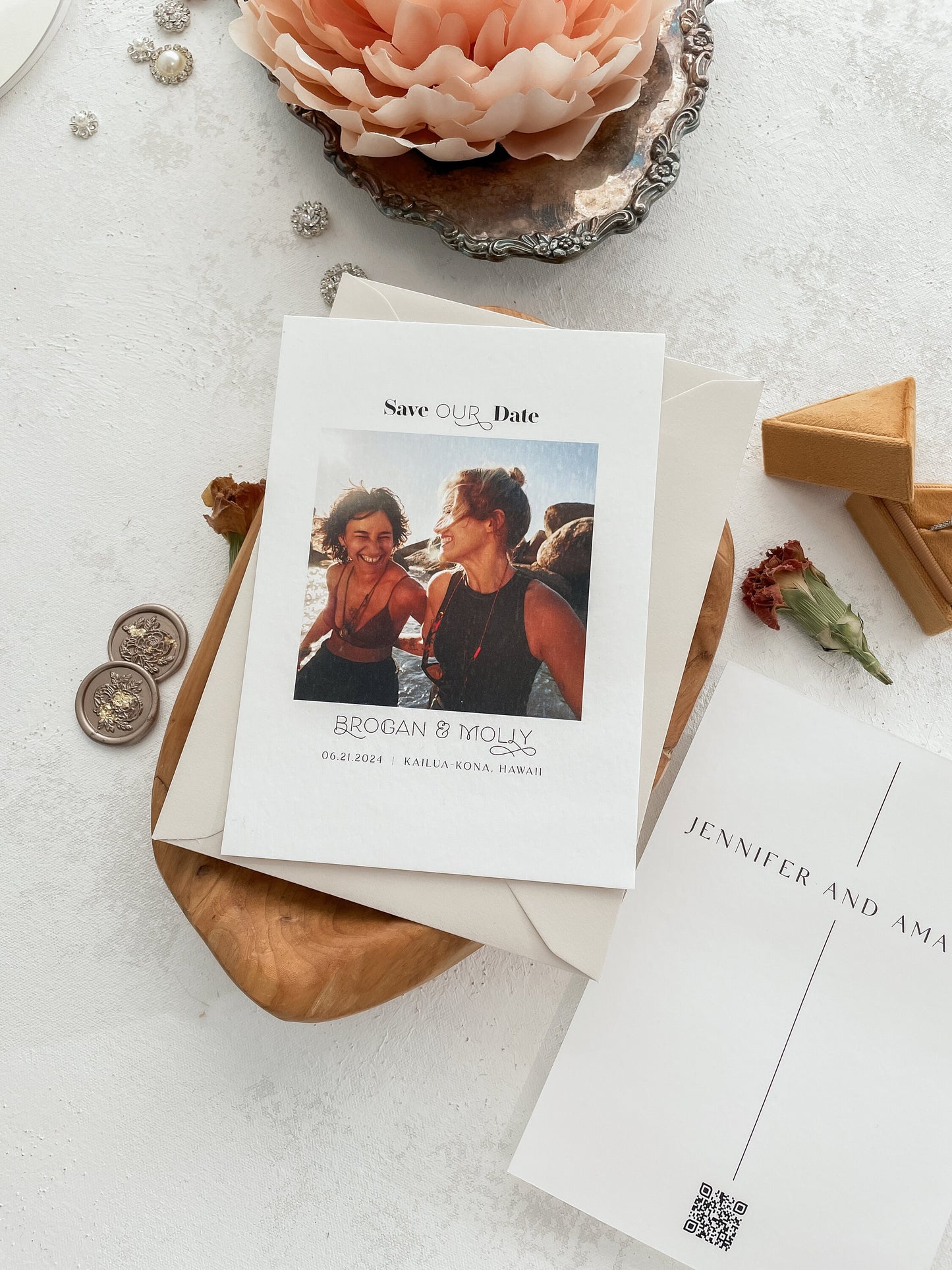 Save the Date Cards with Envelopes - Style 29