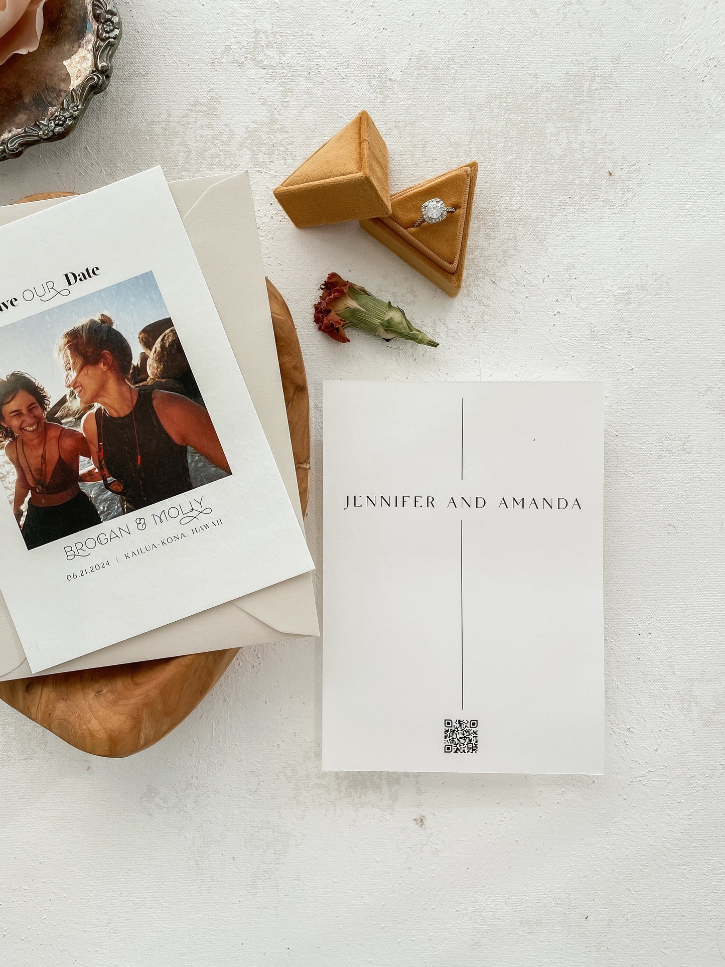Save the Date Cards with Envelopes - Style 29
