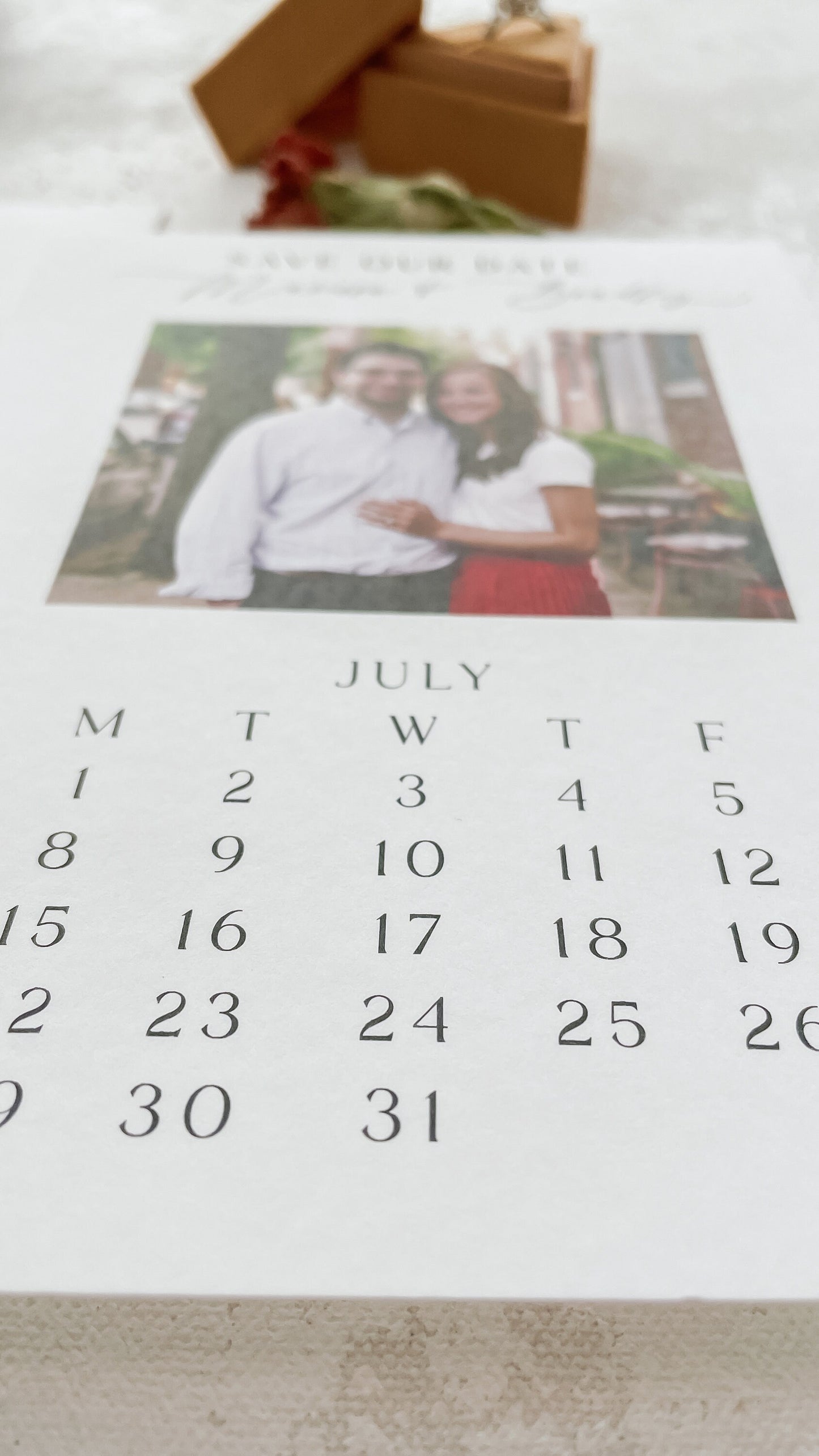 Save the Date Cards with Envelopes - Style 41