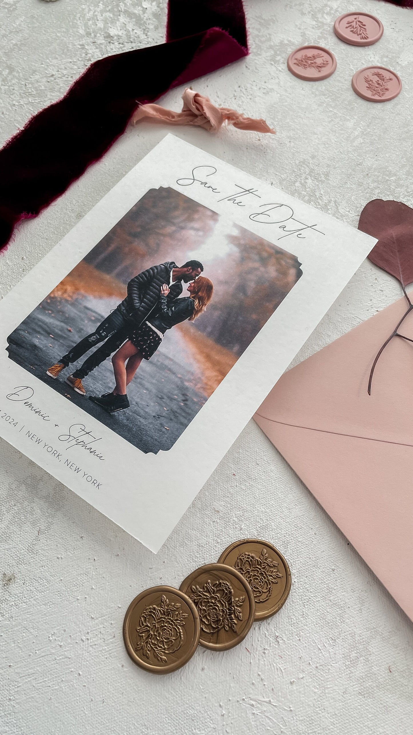 Save the Date Cards with Envelopes - Style - 22